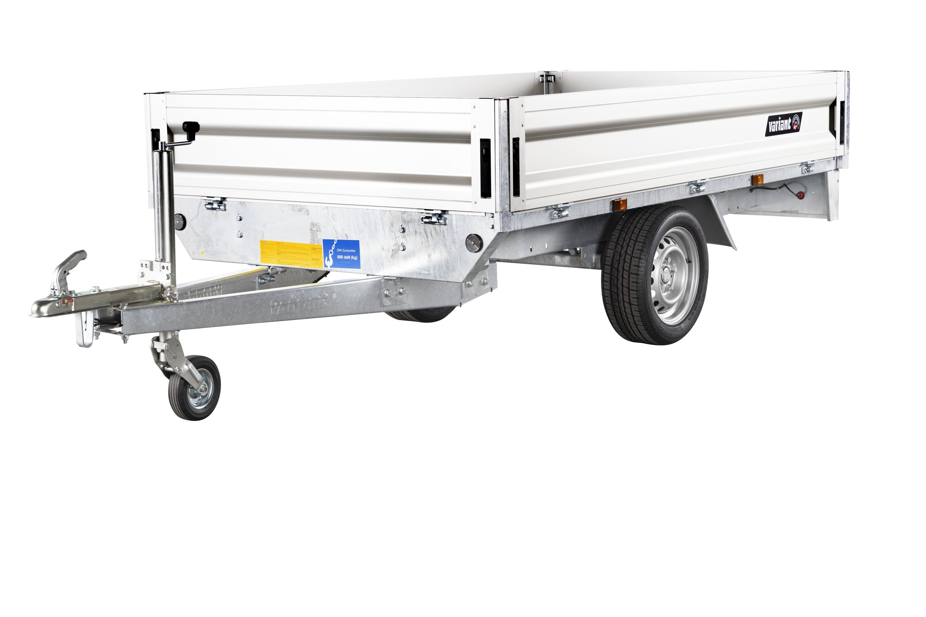 Variant 715 P2 Trailer | Aluminium | Ladmål 254 x 144 x 35 cm | 750 kg