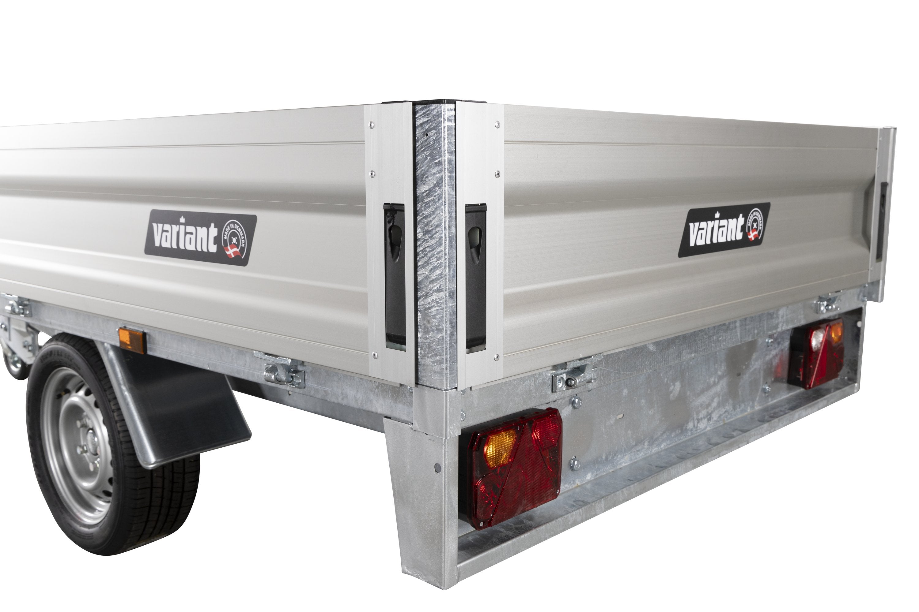 Variant 715 P2 Trailer | Aluminium | Ladmål 254 x 144 x 35 cm | 750 kg