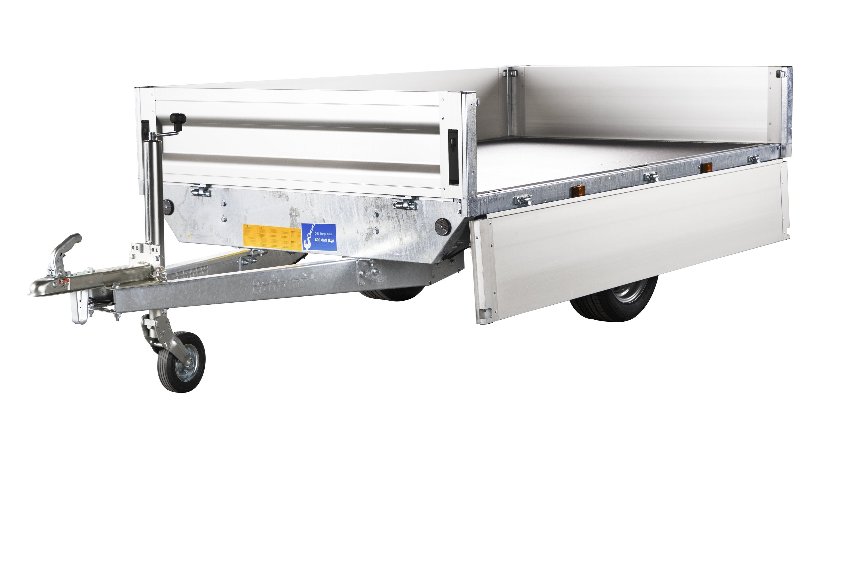 Variant 715 P2 Trailer | Aluminium | Ladmål 254 x 144 x 35 cm | 750 kg