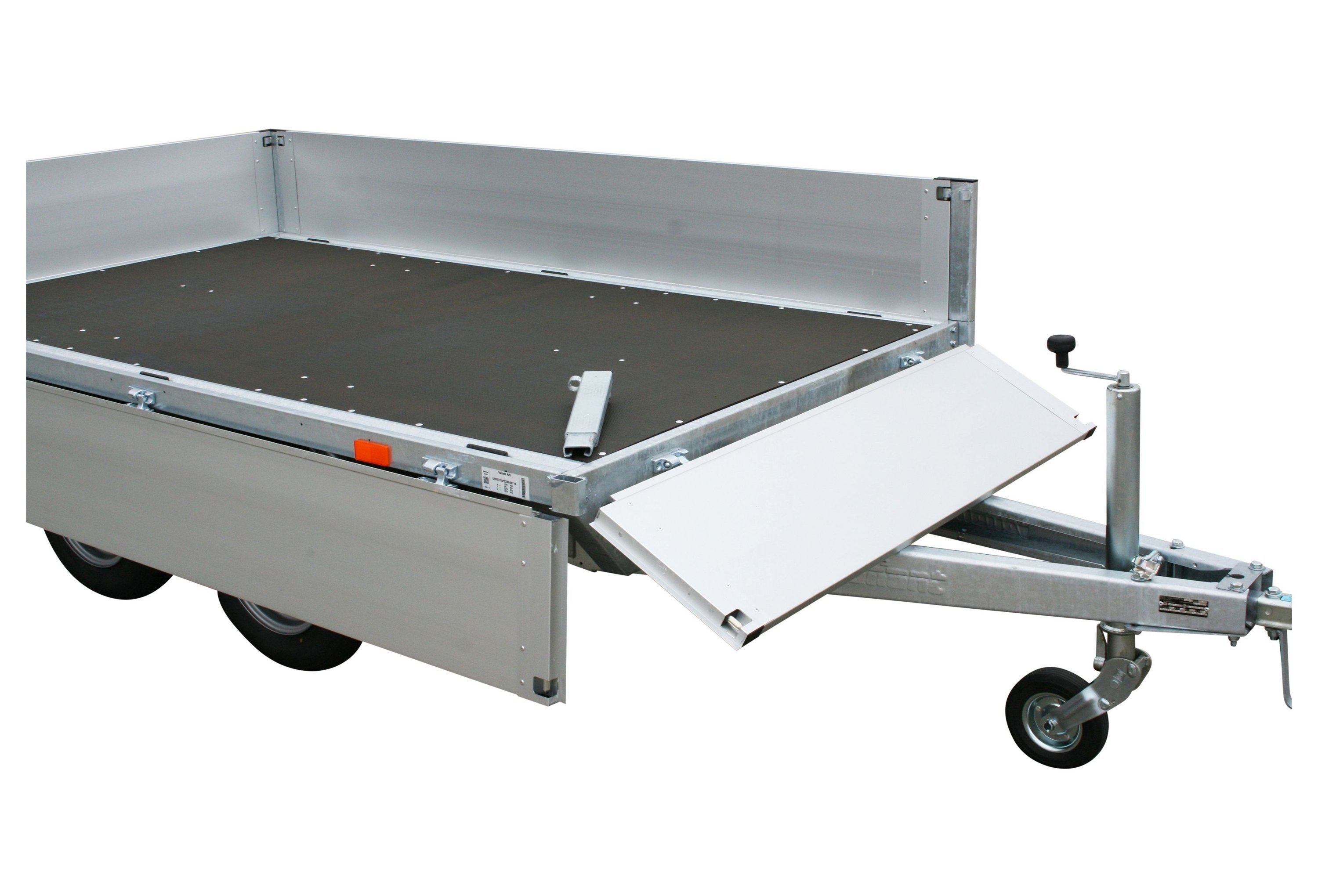 715 P2-2 | Aluminium | Ladmål 255 x 145 x 35 cm | 750 kg
