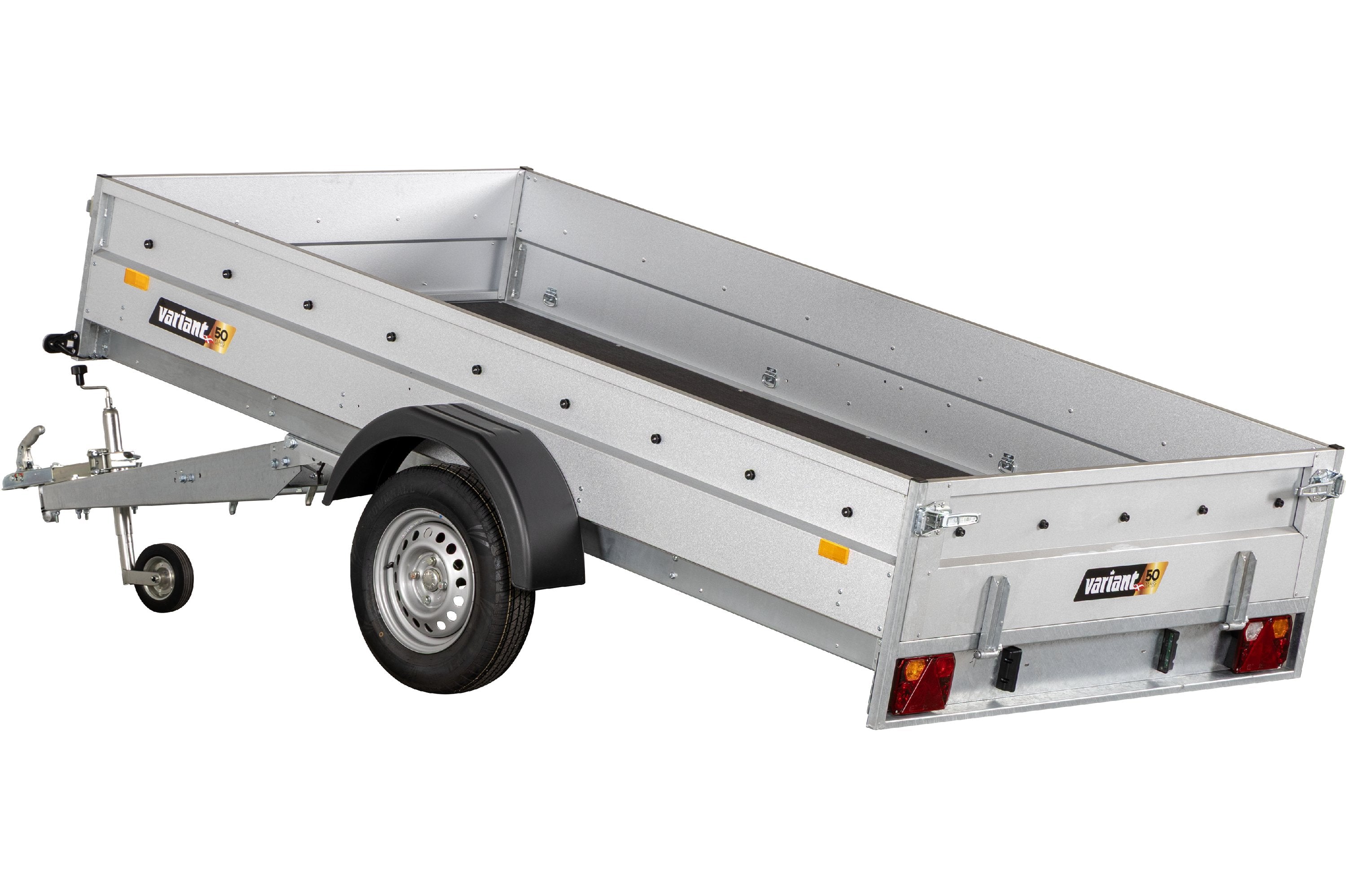 Variant 716 F3 Tip Classic | Stål | Ladmål 295 x 155 x 39 cm | 750 kg