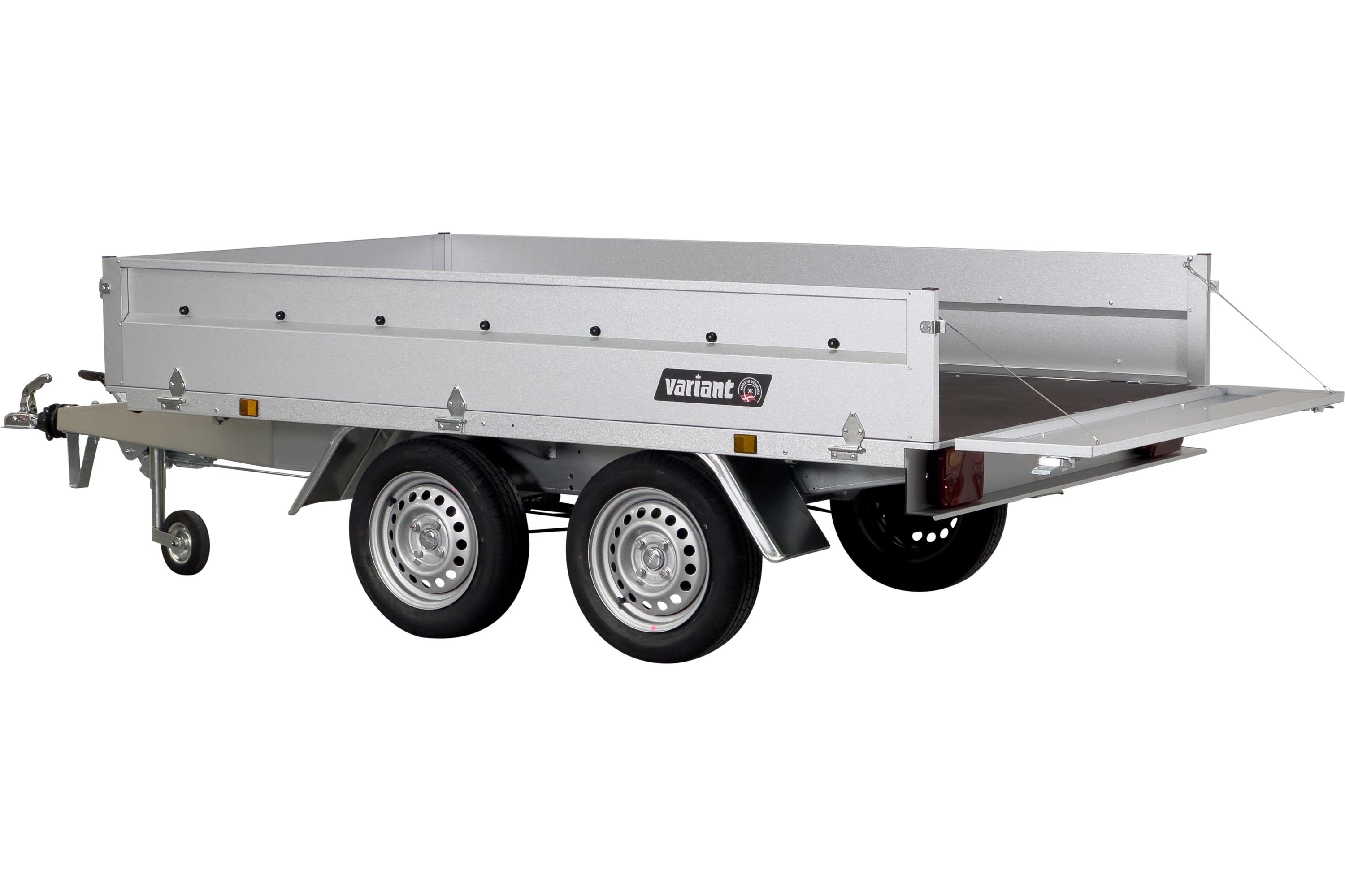 Variant 1306 B-13 STÅL Boogie | Stål | Ladmål 255 x 145 x 35 cm | 1300 kg