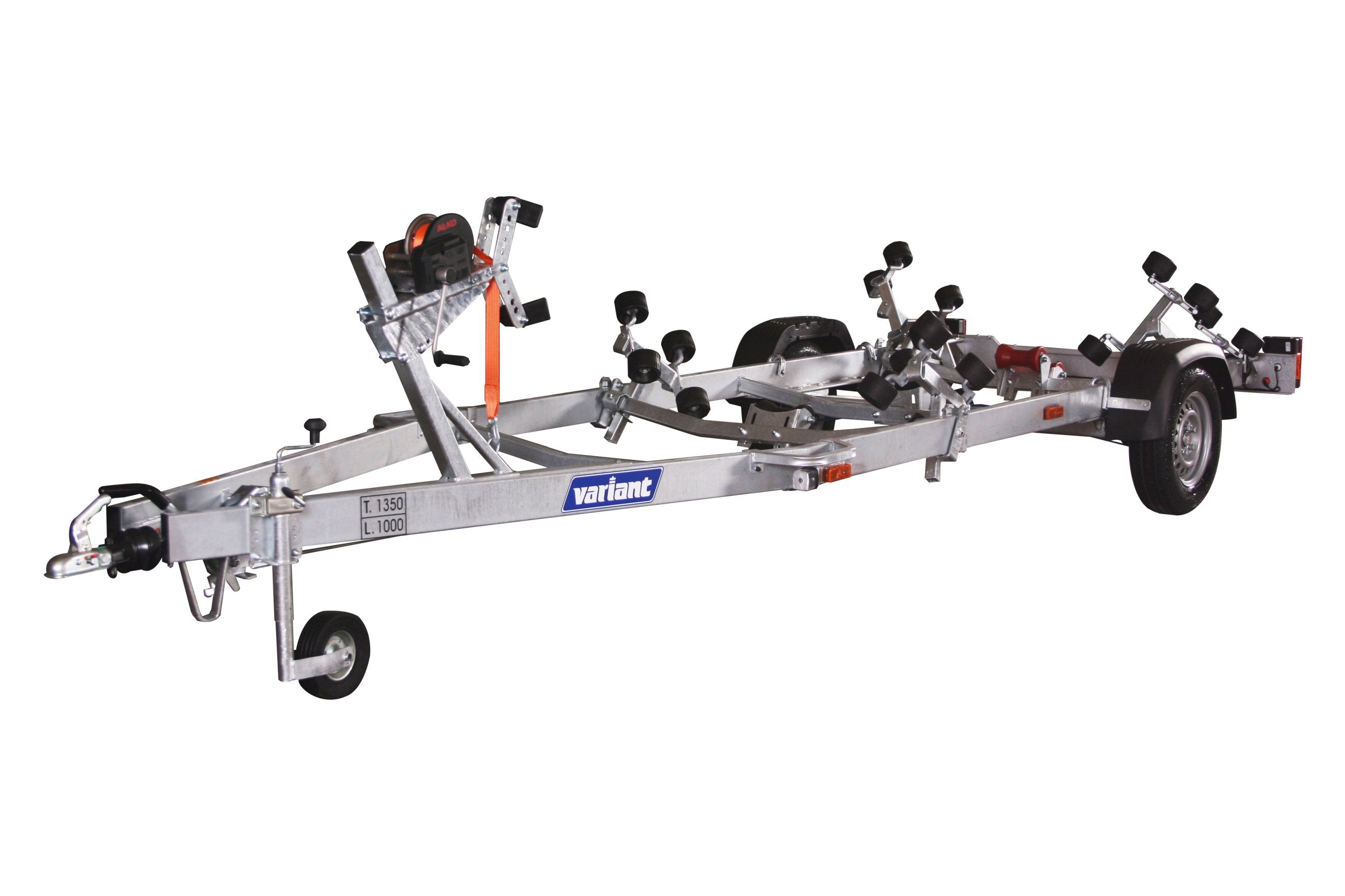 Variant 1351 BB Bådtrailer | 1 aksler, 13" hjul | 1350 kg