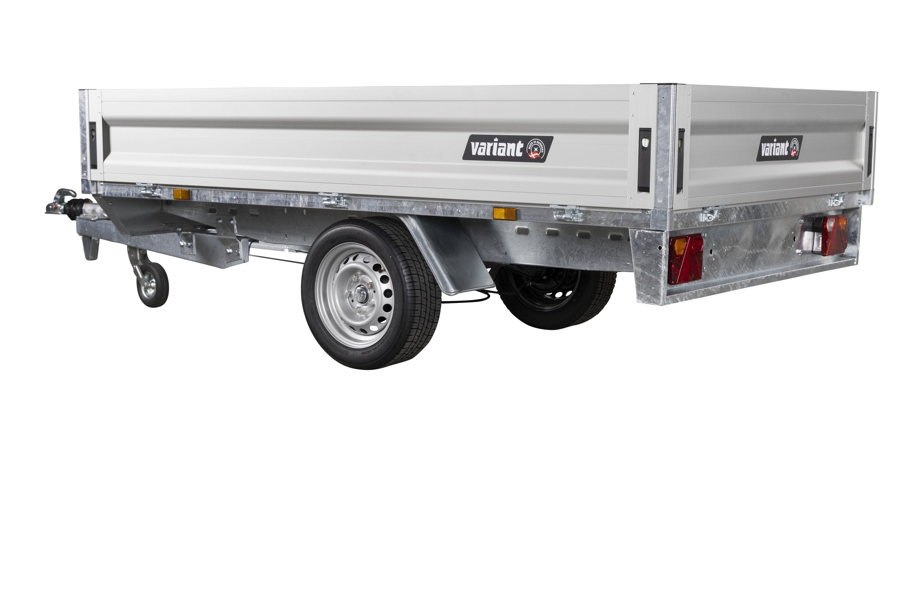 Variant 13P215 Trailer | Aluminium | Ladmål 254 x 144 x 35 cm | 1350 kg