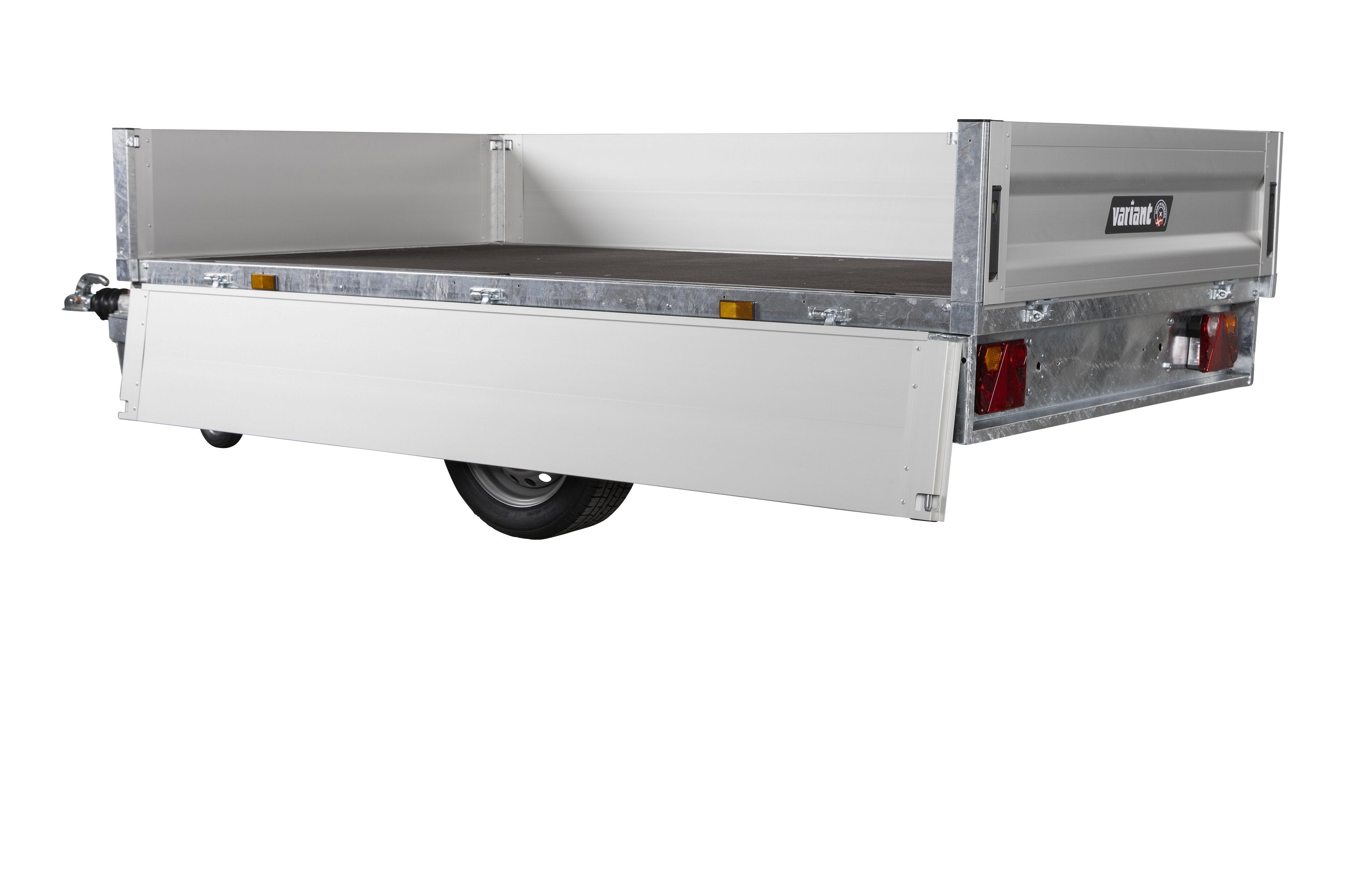 Variant 13P215 Trailer | Aluminium | Ladmål 254 x 144 x 35 cm | 1350 kg