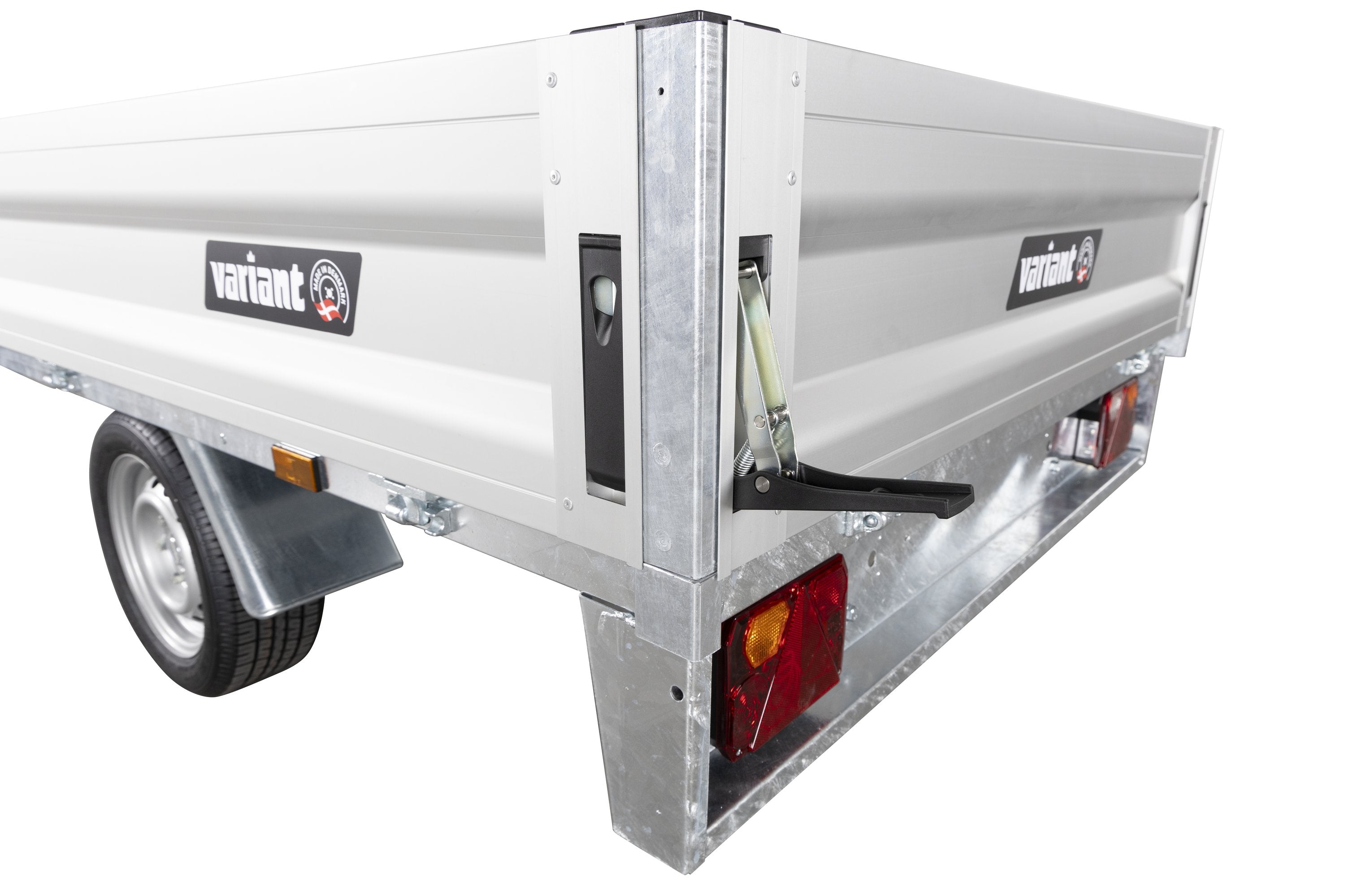 Variant 13P215 Trailer | Aluminium | Ladmål 254 x 144 x 35 cm | 1350 kg