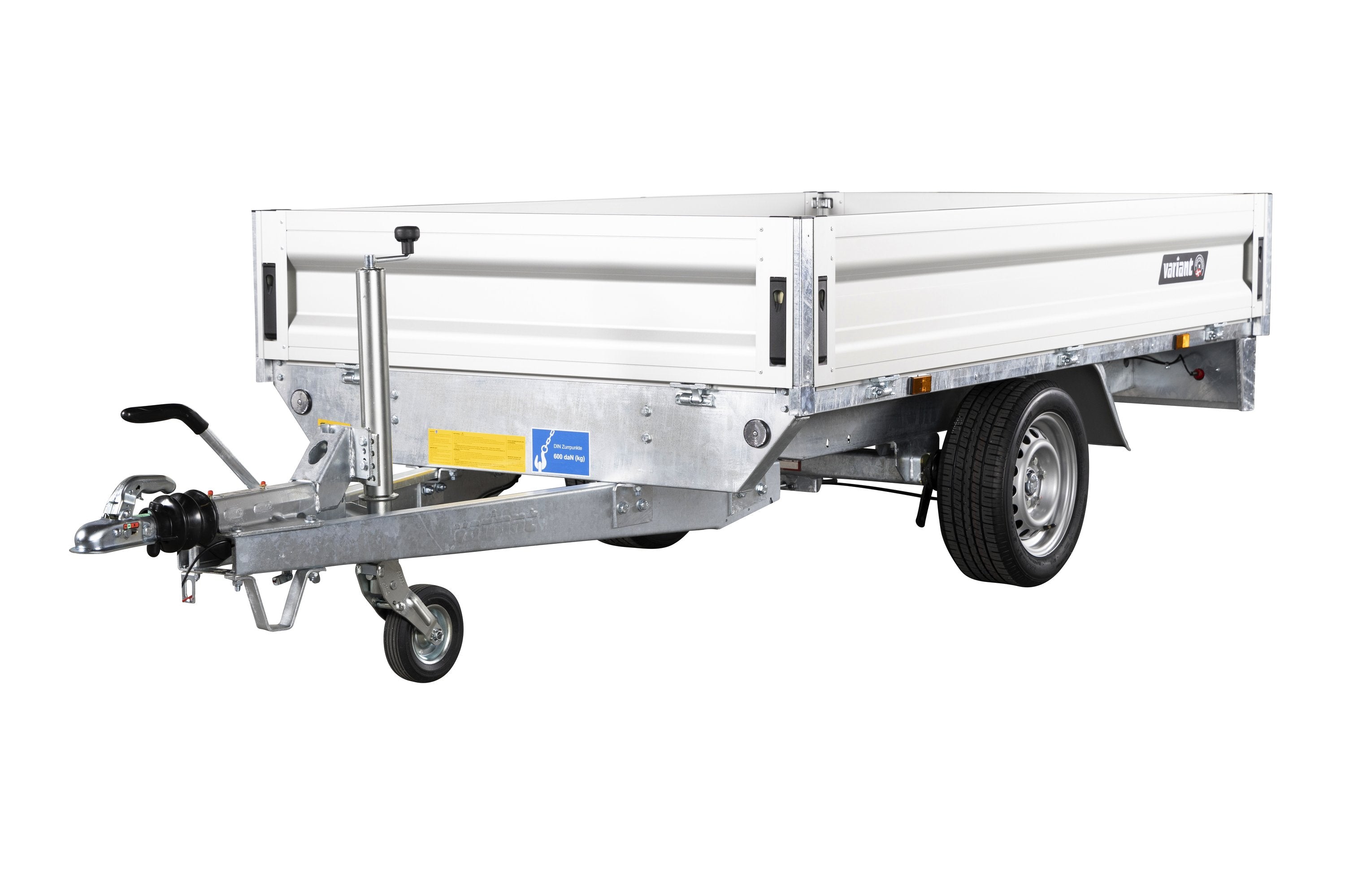 Variant 13P215 Trailer | Aluminium | Ladmål 254 x 144 x 35 cm | 1350 kg