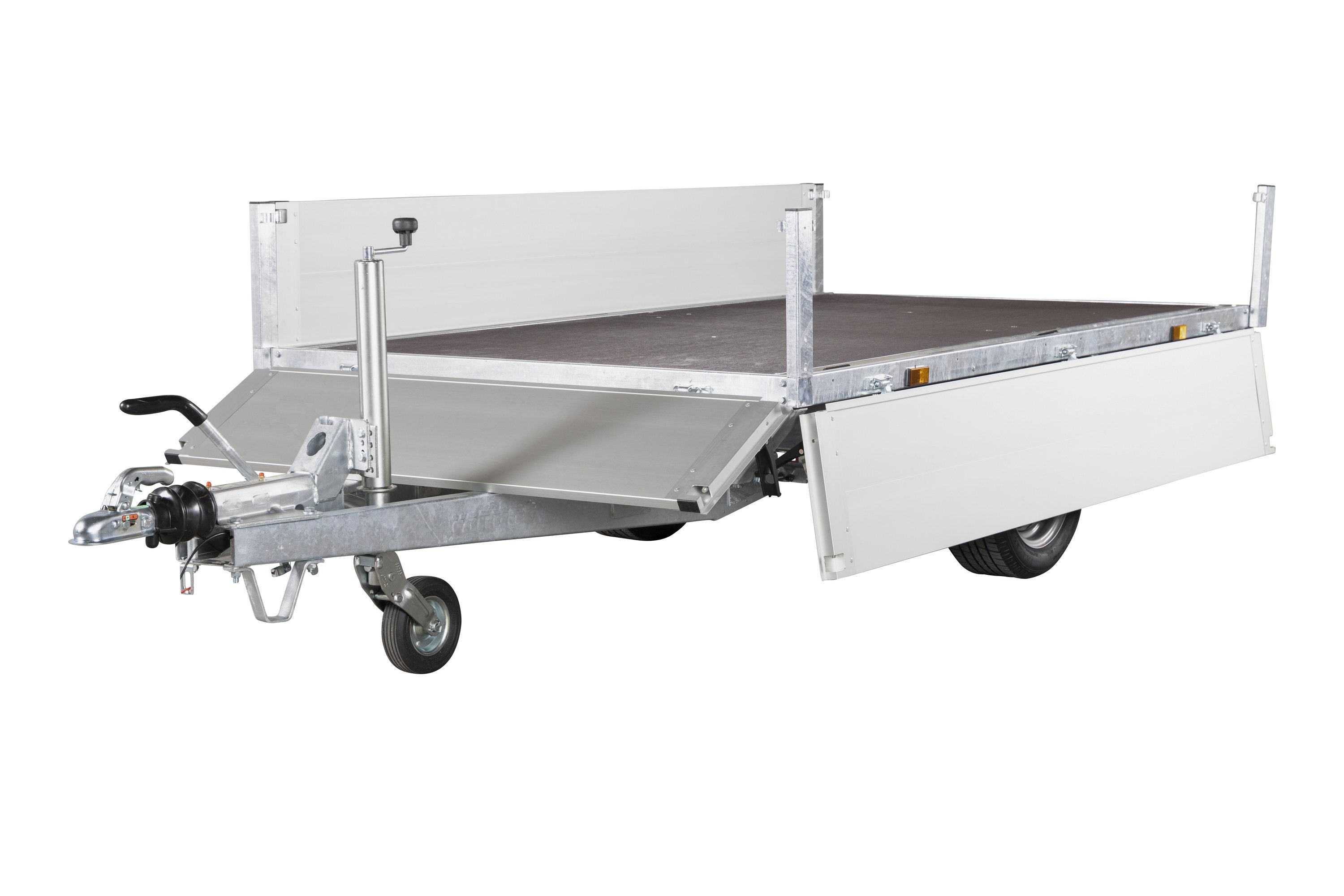 Variant 13P215 Trailer | Aluminium | Ladmål 254 x 144 x 35 cm | 1350 kg