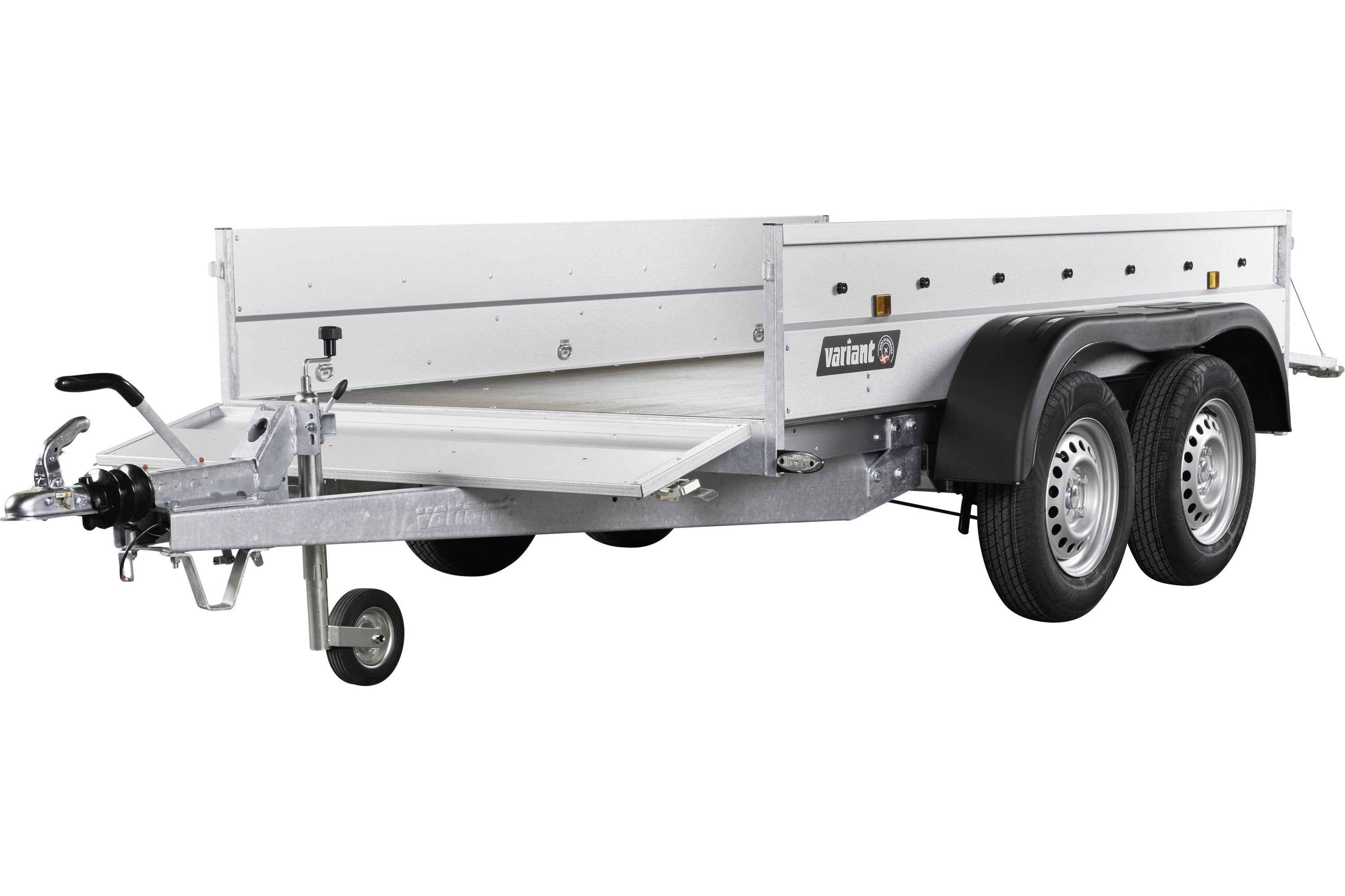 Variant 2004 F2 m/netgitter Boogie | Stål | Ladmål 255 x 145 x 39 cm | 2000 kg