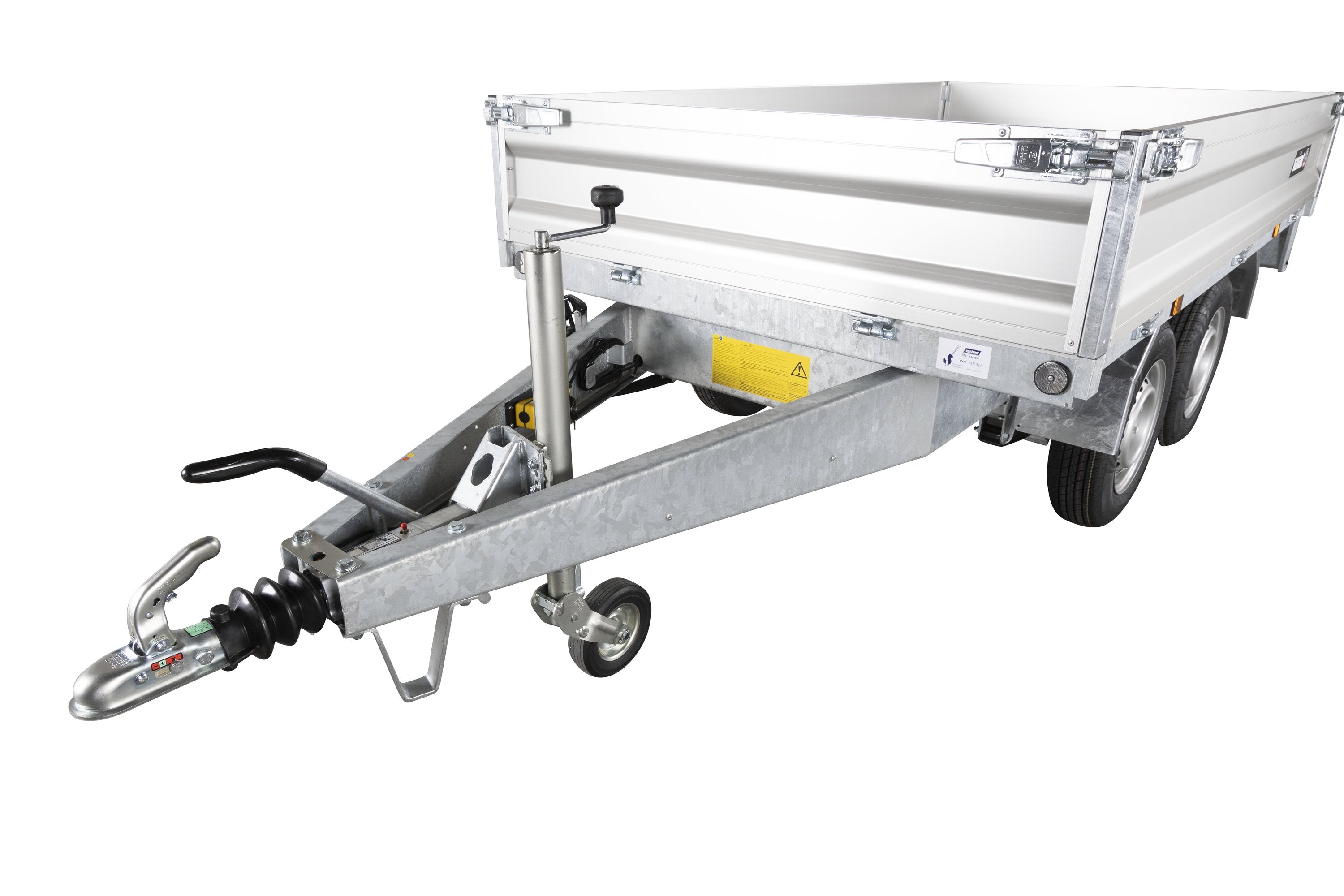 Variant 2015 T2 Maxi-Load Tiptrailer | Aluminium/Stål | Ladmål 254 x 145 x 35 cm | 2000 kg