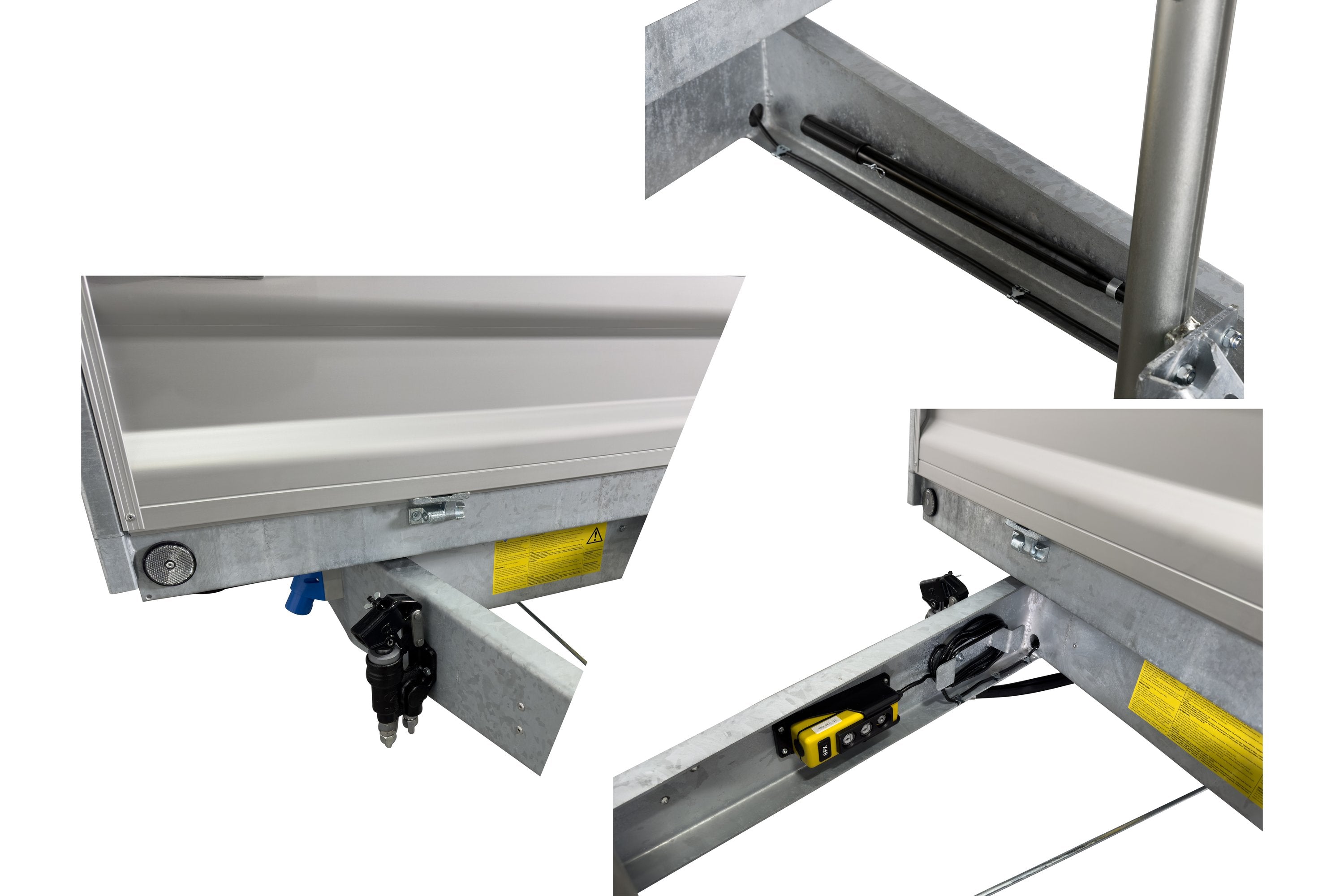 Variant 2015 T2 Maxi-Load Tiptrailer | Aluminium/Stål | Ladmål 254 x 145 x 35 cm | 2000 kg