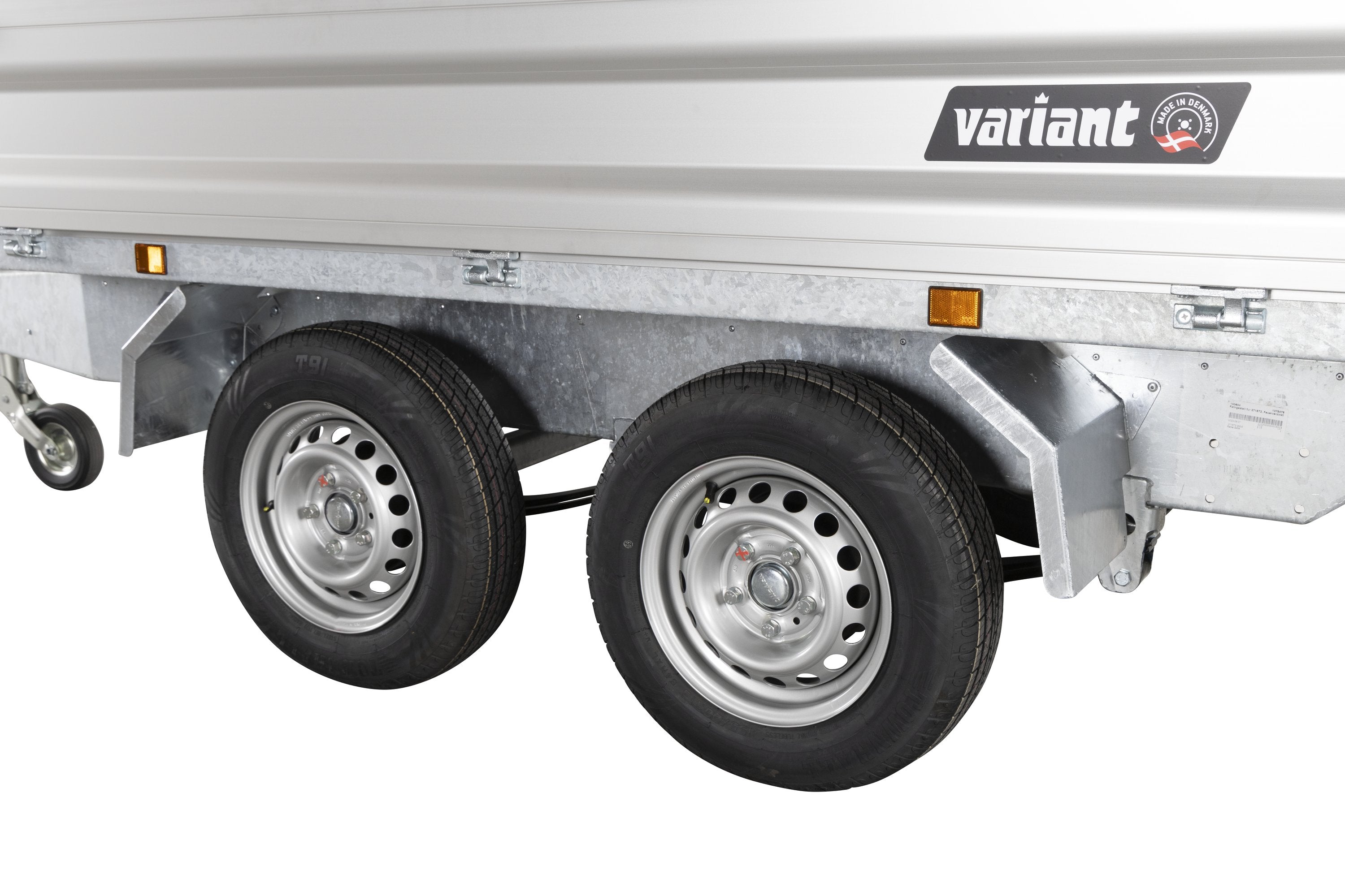 Variant 2015 T2 Maxi-Load Tiptrailer | Aluminium/Stål | Ladmål 254 x 145 x 35 cm | 2000 kg