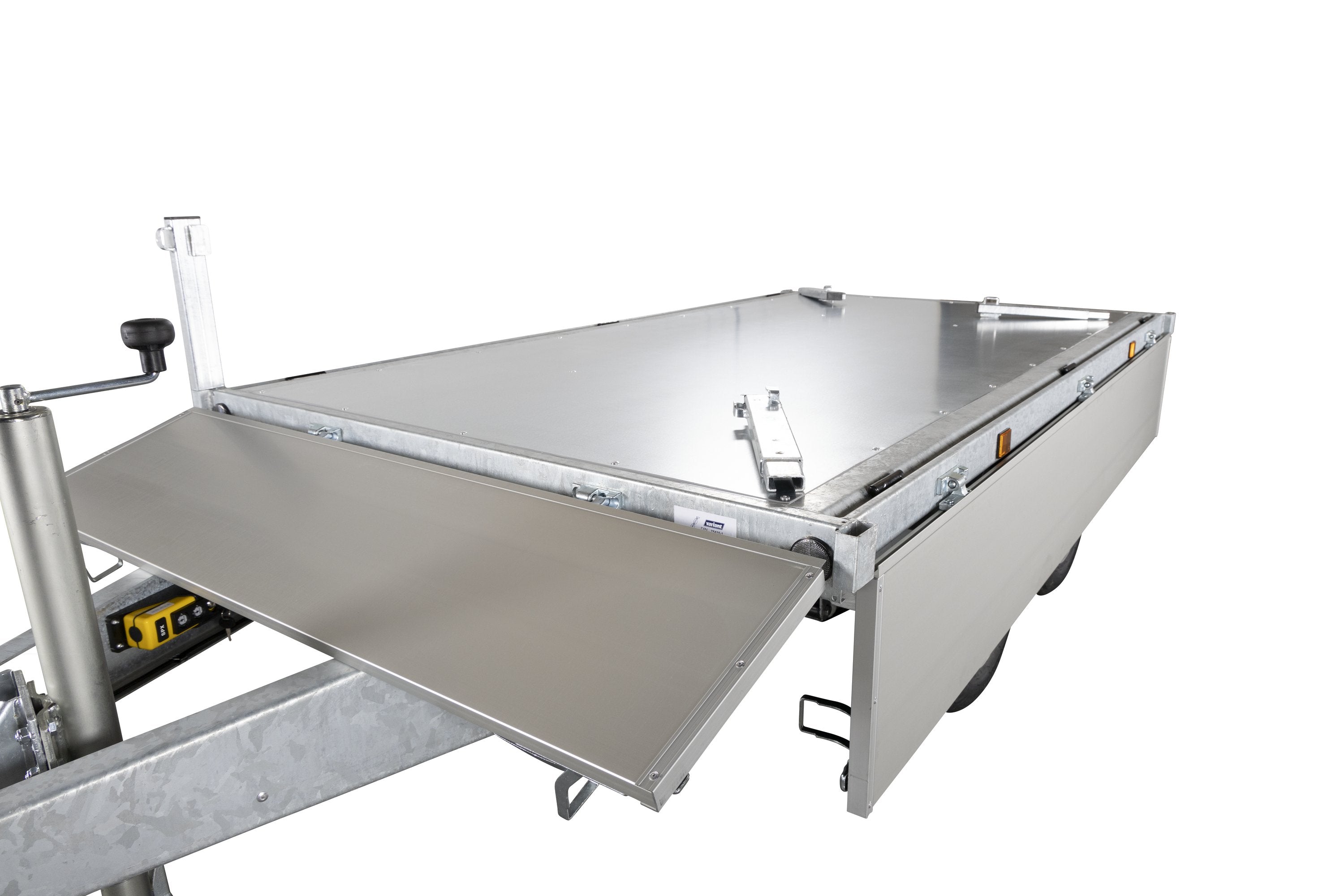 Variant 2015 T2 Maxi-Load Tiptrailer | Aluminium/Stål | Ladmål 254 x 145 x 35 cm | 2000 kg
