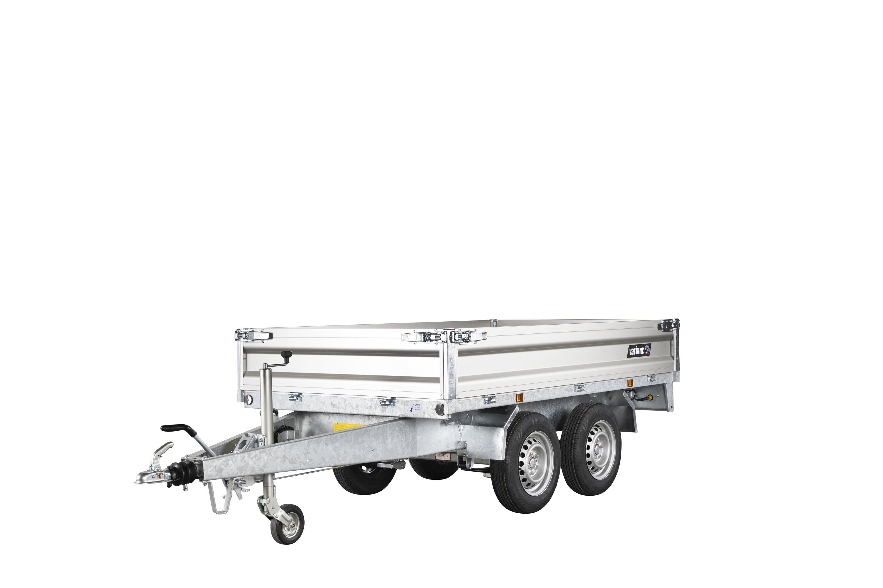 Variant 2015 T2 Maxi-Load Tiptrailer | Aluminium/Stål | Ladmål 254 x 145 x 35 cm | 2000 kg