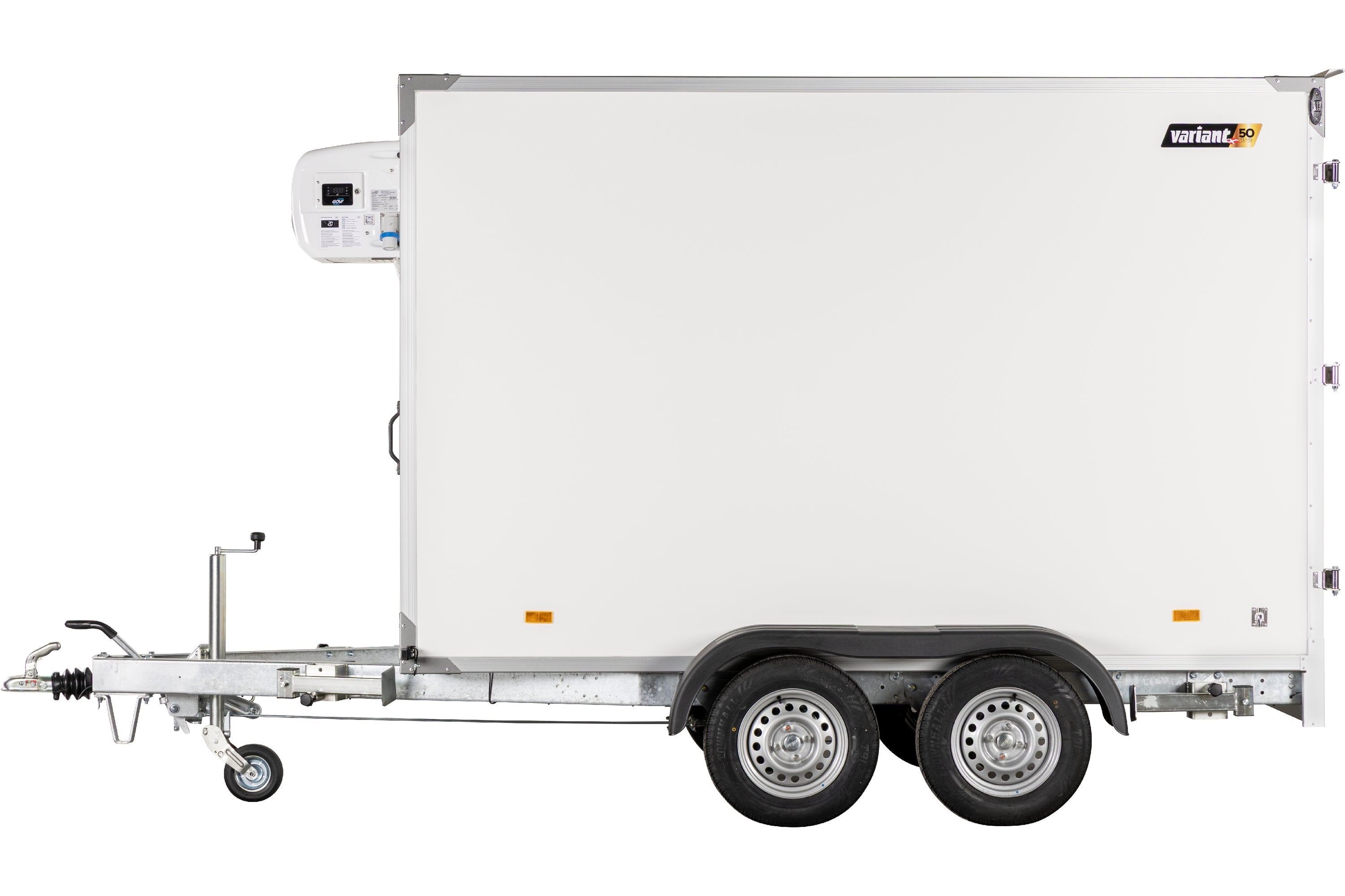 Variant 2017 F3 Classic | Aluminium | Ladmål 288 x 152 x 181 cm | 2000 kg