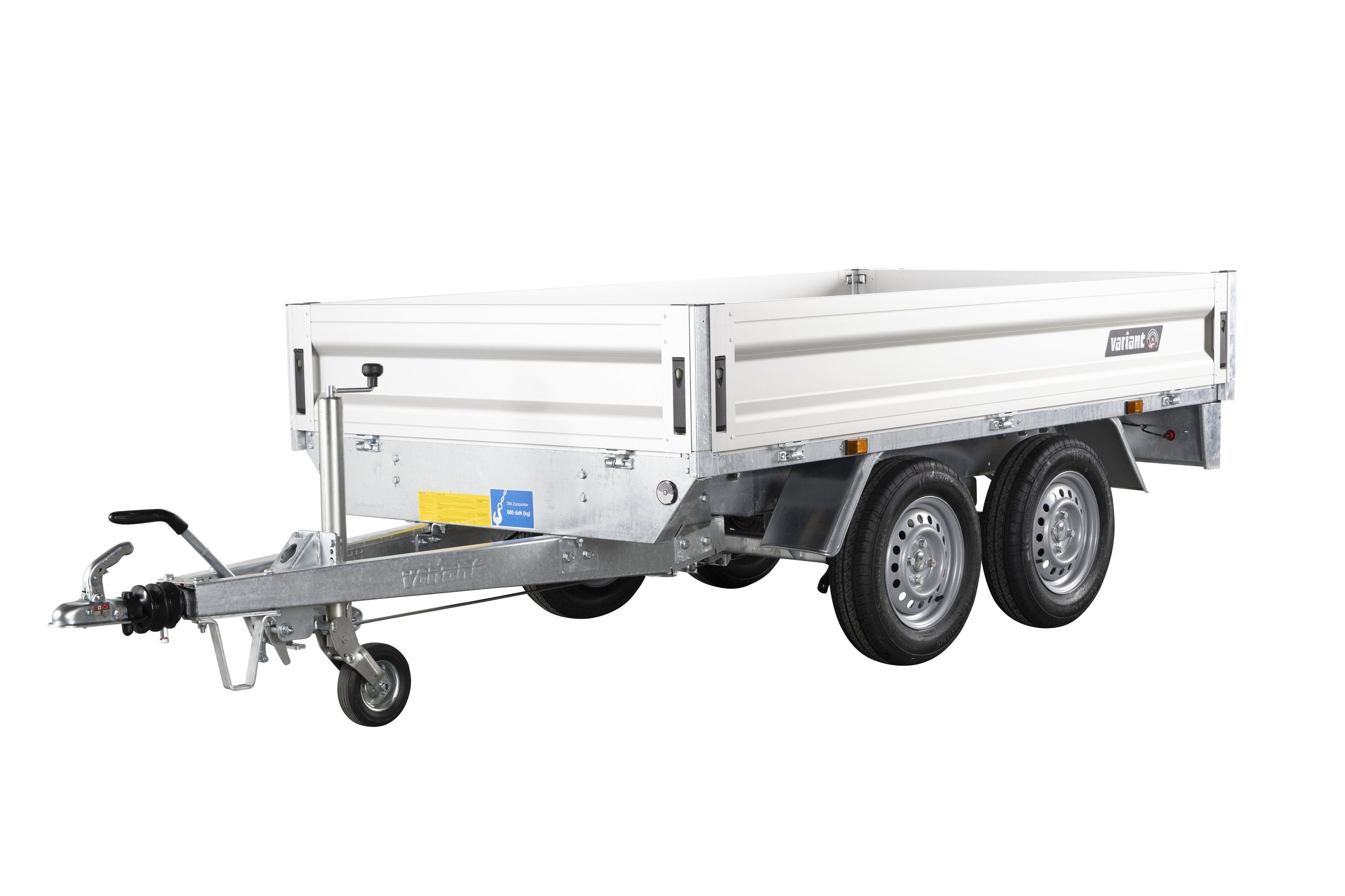 Variant 20P215 Trailer | Aluminium | Ladmål 254 x 144 x 35 cm | 2000 kg