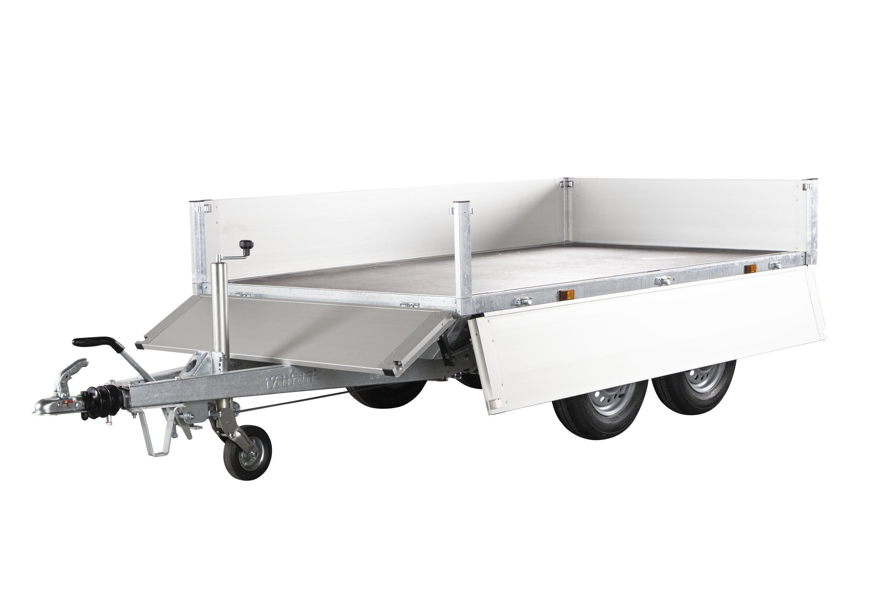 Variant 20P215 Trailer | Aluminium | Ladmål 254 x 144 x 35 cm | 2000 kg