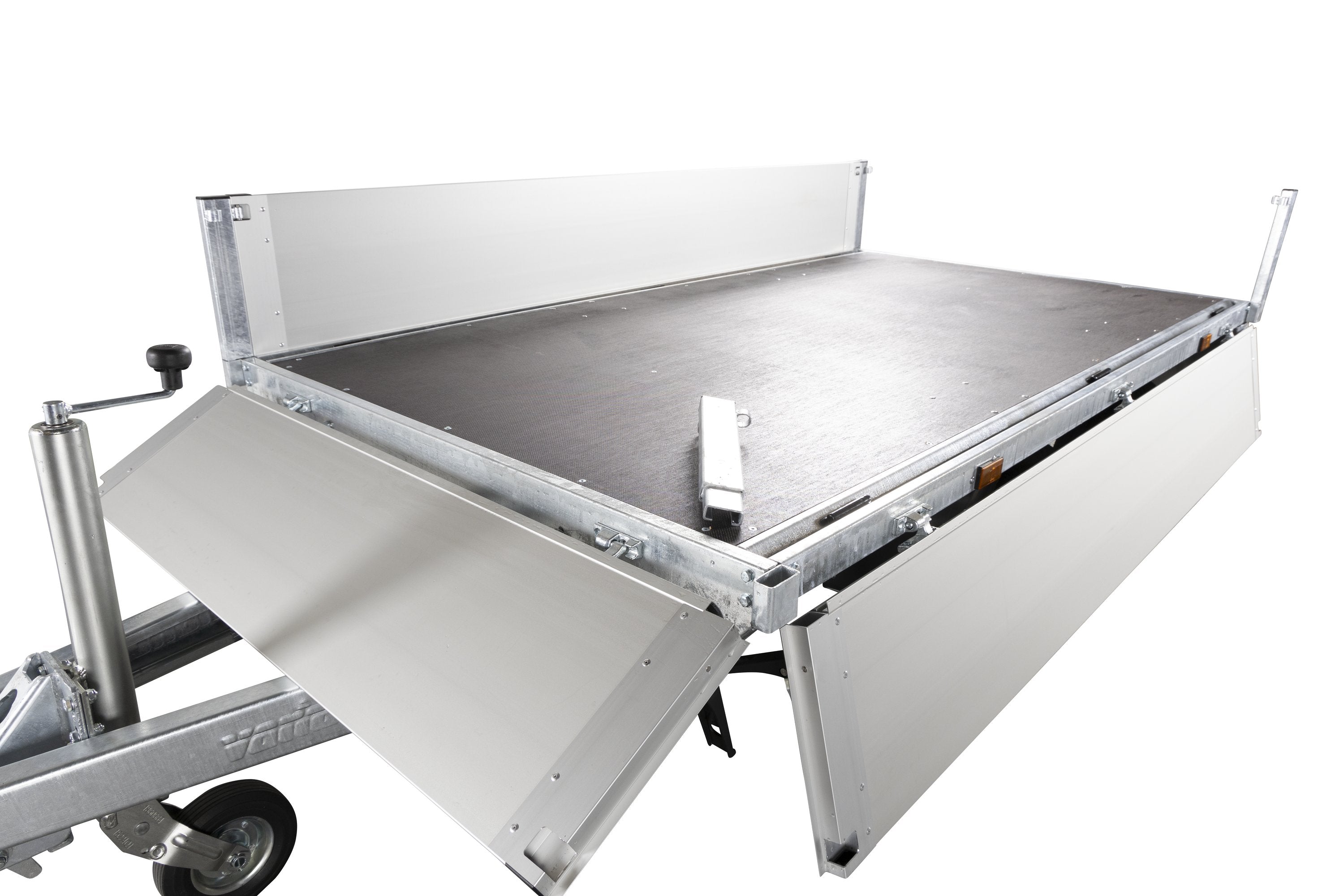 Variant 20P215 Trailer | Aluminium | Ladmål 254 x 144 x 35 cm | 2000 kg
