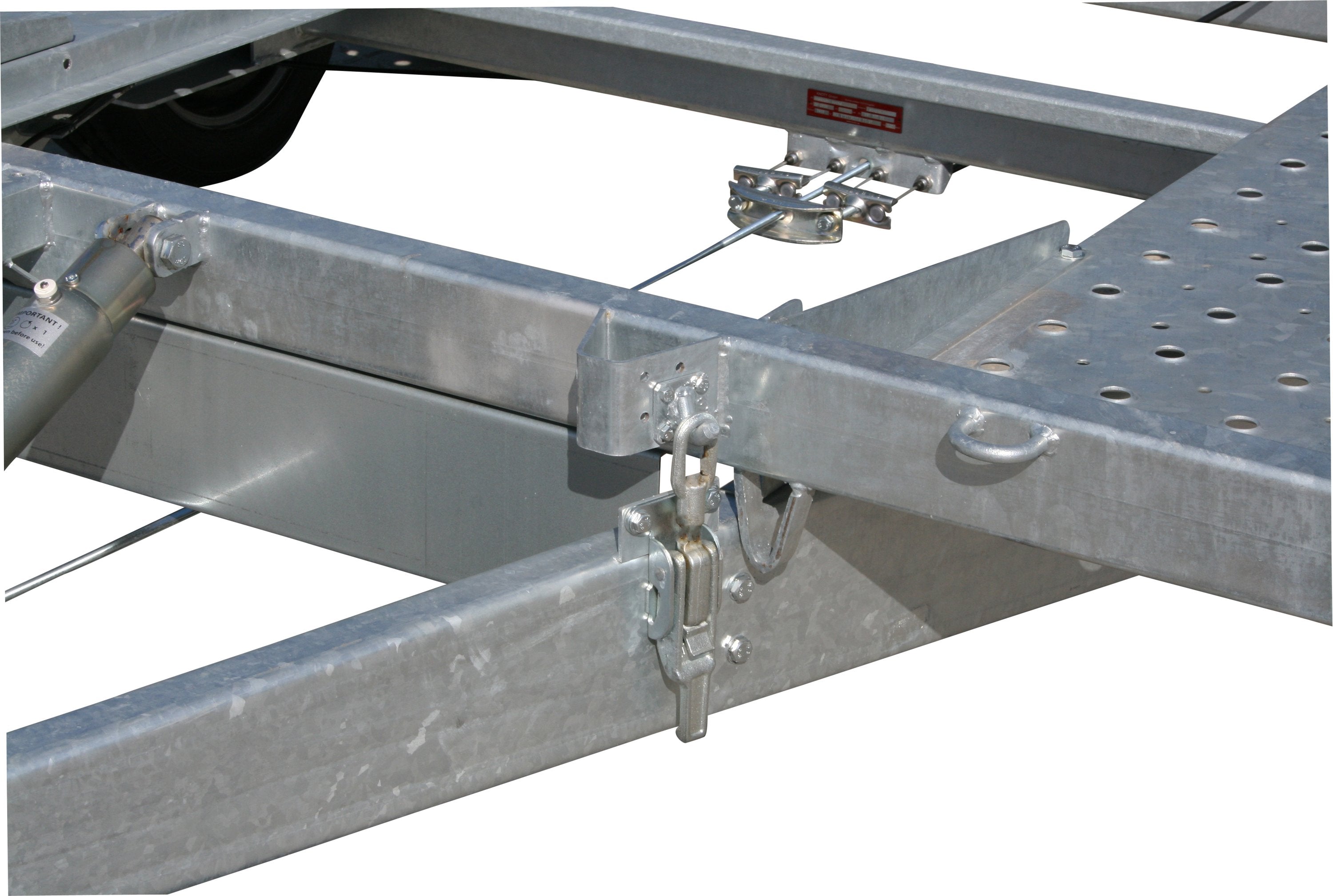 Variant 2704 A4 Autotrailer | Stål | Ladmål 400 x 200 x 21 cm | 2700 kg