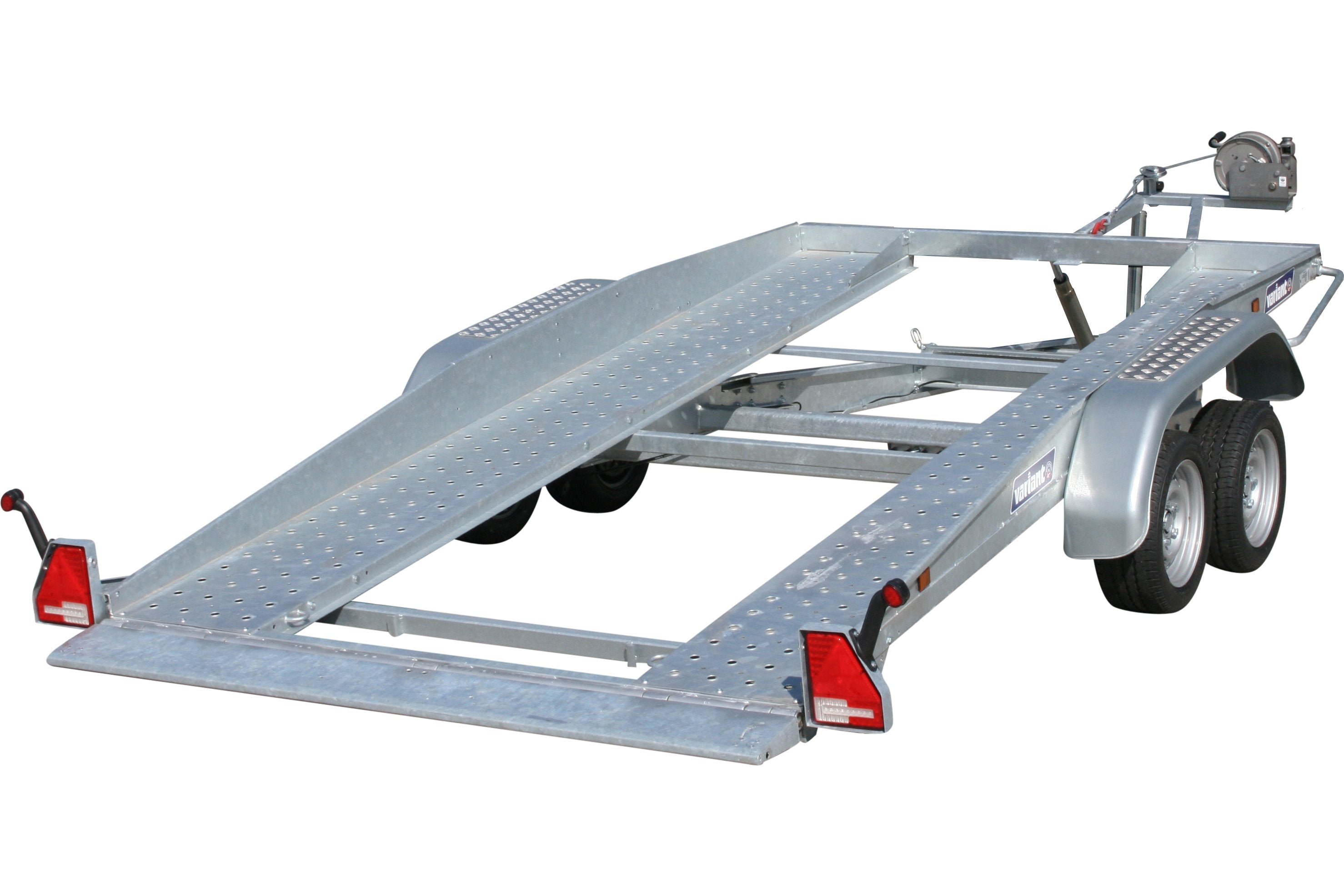 Variant 2704 A4 Autotrailer | Stål | Ladmål 400 x 200 x 21 cm | 2700 kg