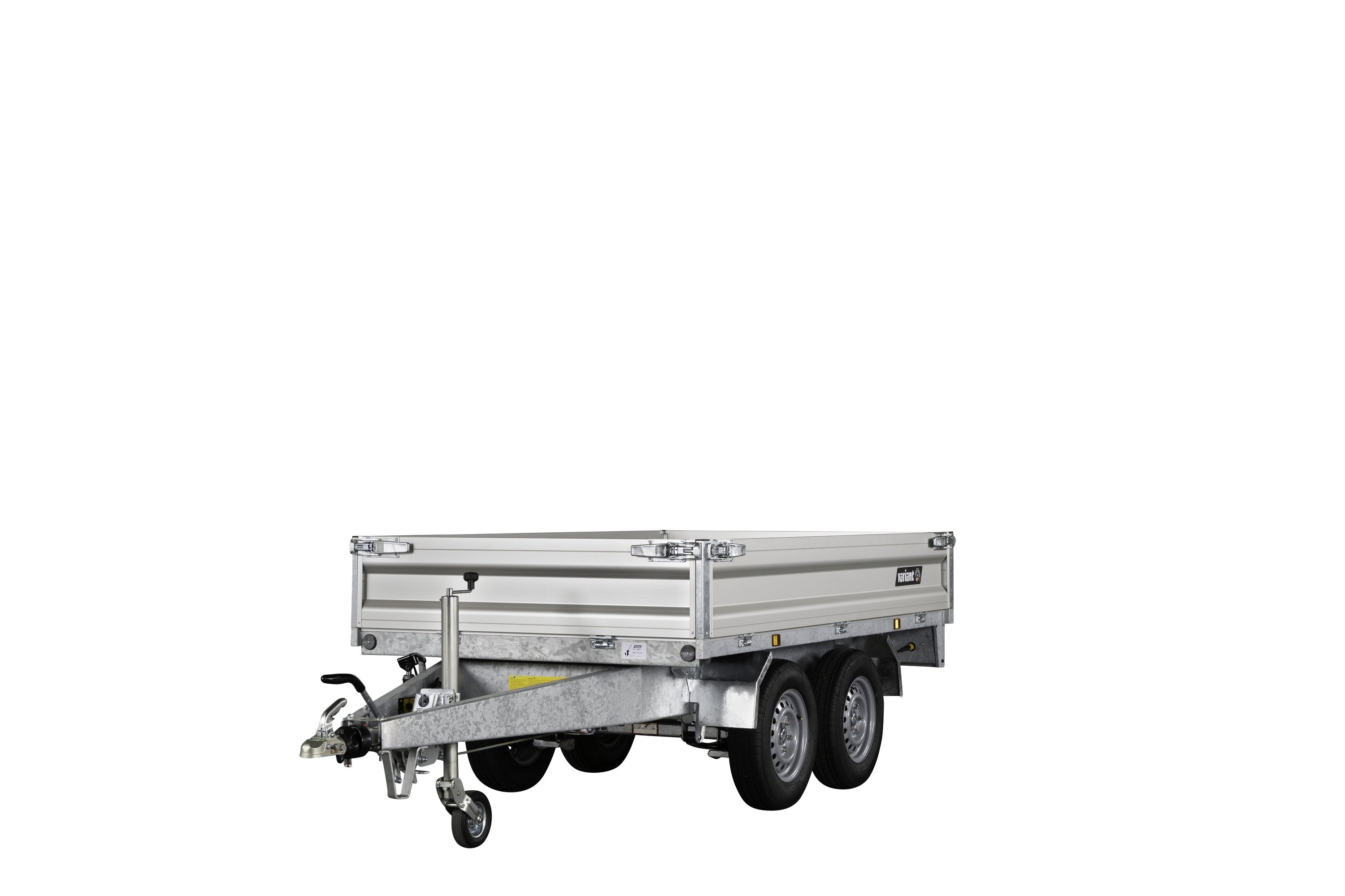 Variant 2715 T2 Maxi-Load Tiptrailer | Aluminium/Stål | Ladmål 254 x 145 x 35 cm | 2700 kg