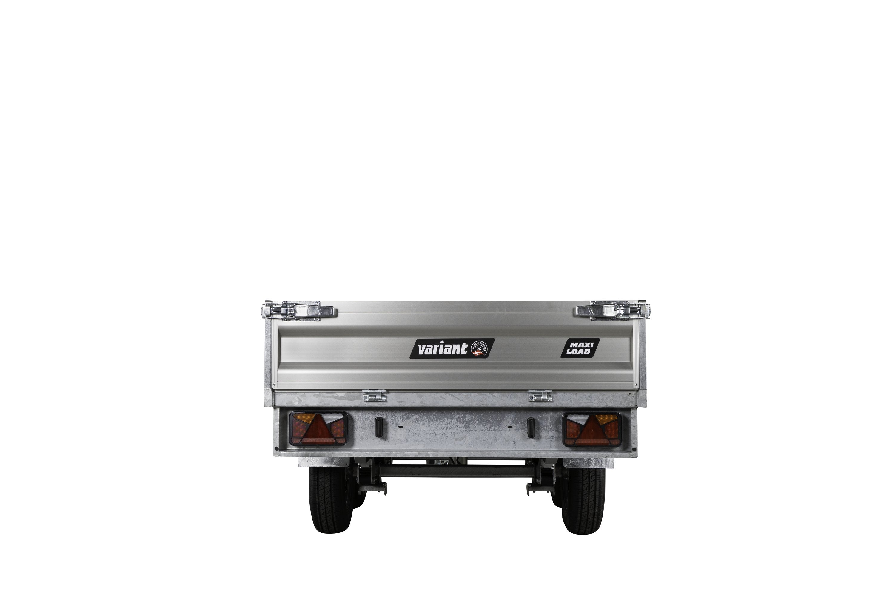 Variant 2715 T2 Maxi-Load Tiptrailer | Aluminium/Stål | Ladmål 254 x 145 x 35 cm | 2700 kg