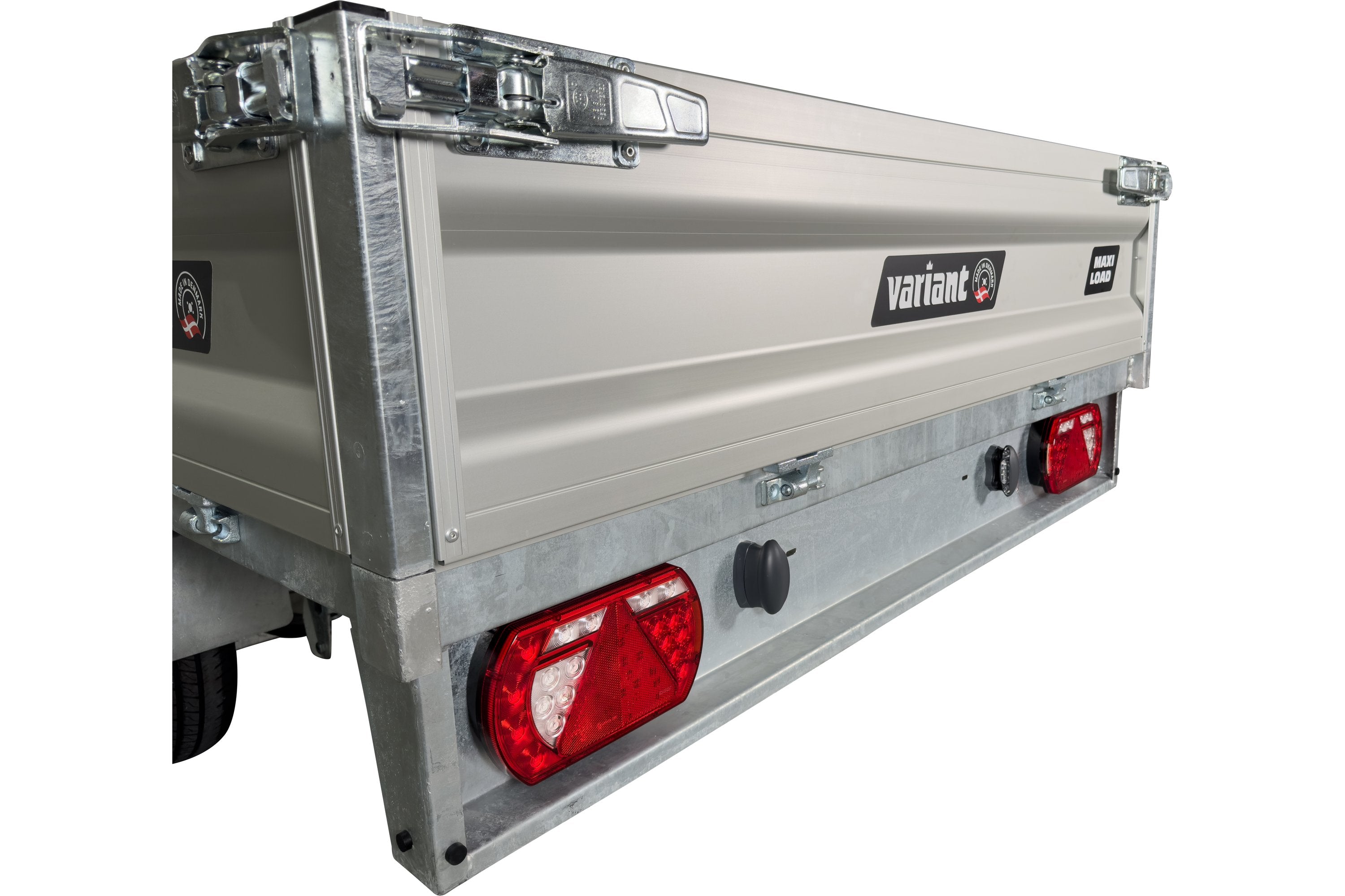 Variant 2715 T2 Maxi-Load Tiptrailer | Aluminium/Stål | Ladmål 254 x 145 x 35 cm | 2700 kg