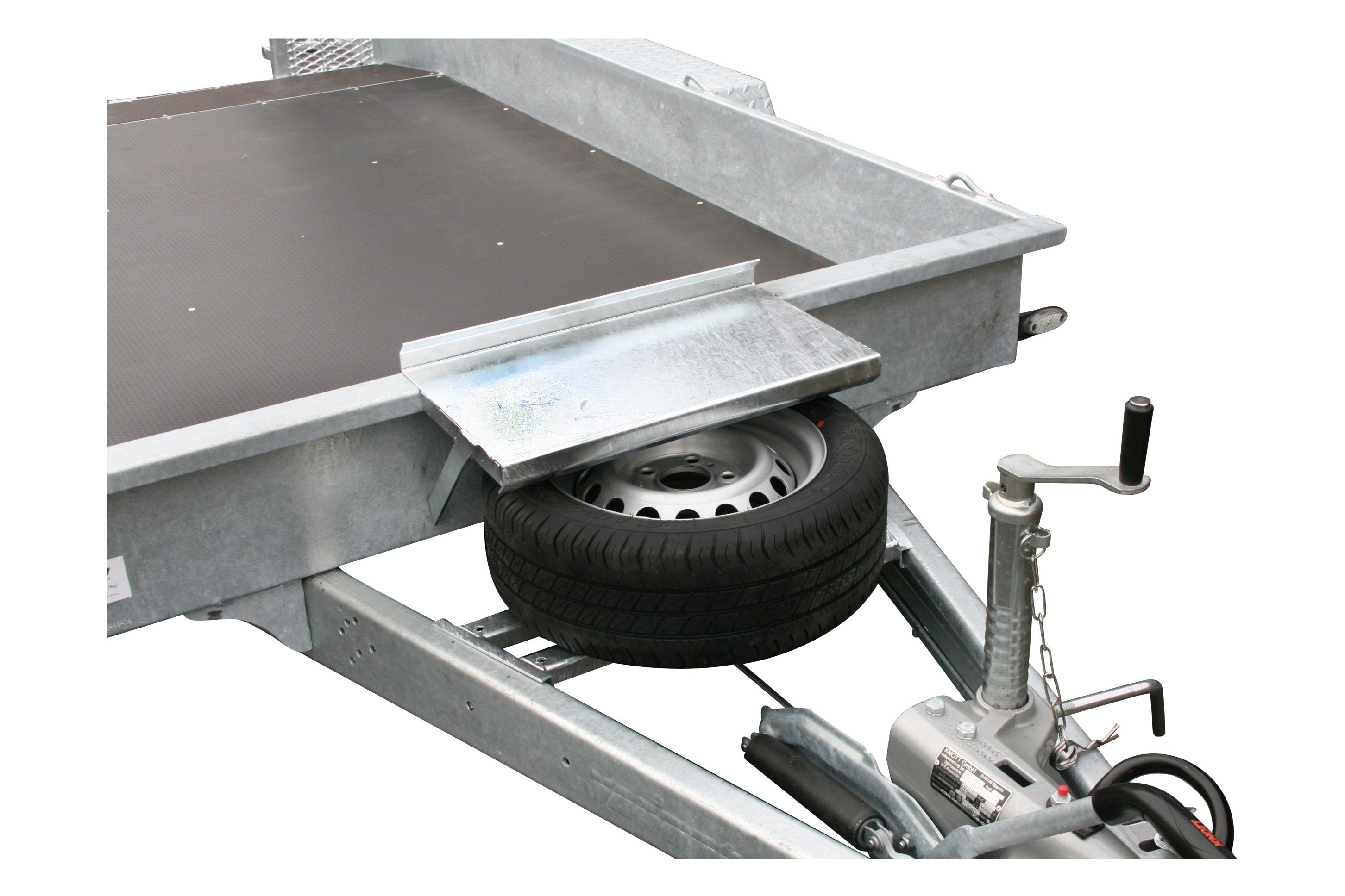 Variant 2716 B3 Maskintrailer | Stål | Ladmål 300 x 162 x 23 cm | 2700 kg