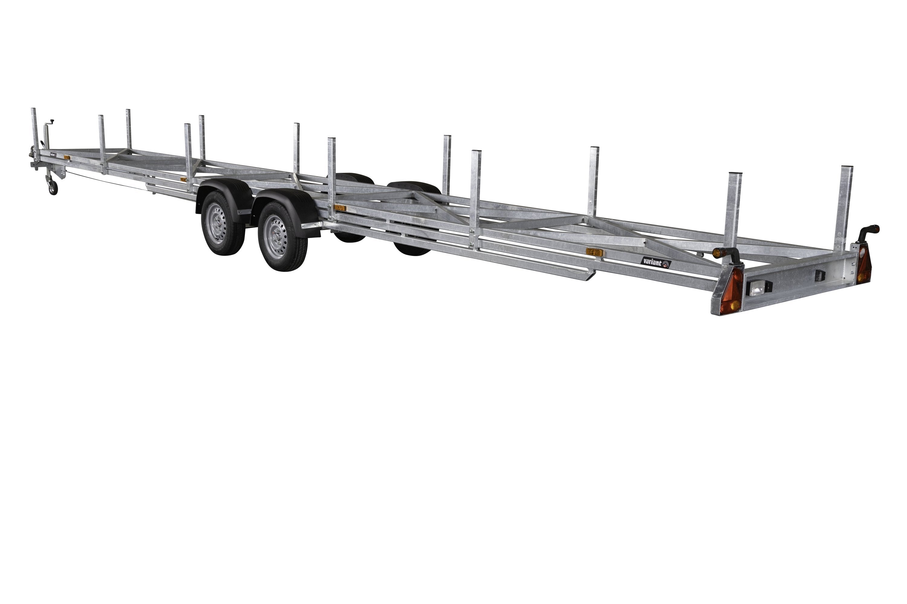 Variant 2716 R10 rørtrailer | Stål | Ladmål 994 x 110 x 51 cm | 2700 kg