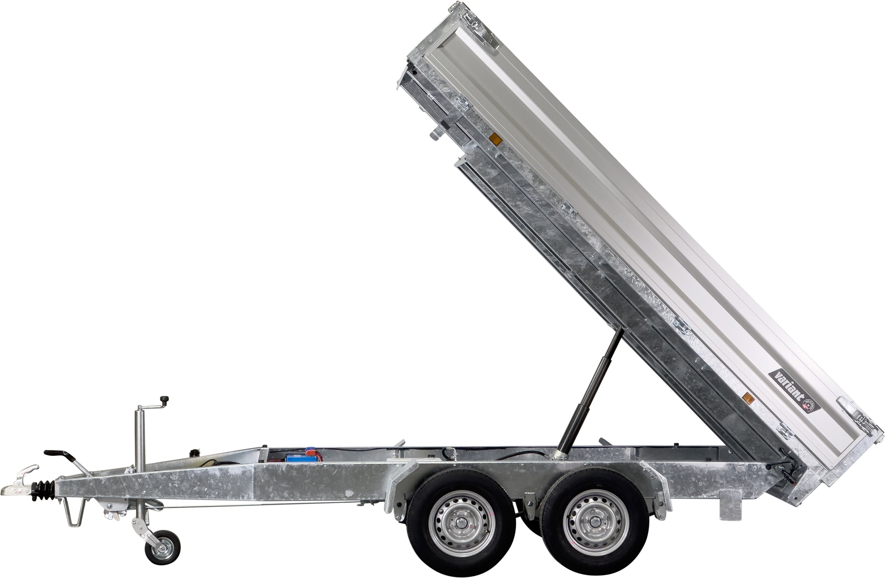 Variant 2717 T3 Tiptrailer | Aluminium/Stål | Ladmål 320 x 168 x 35 cm | 1600 kg