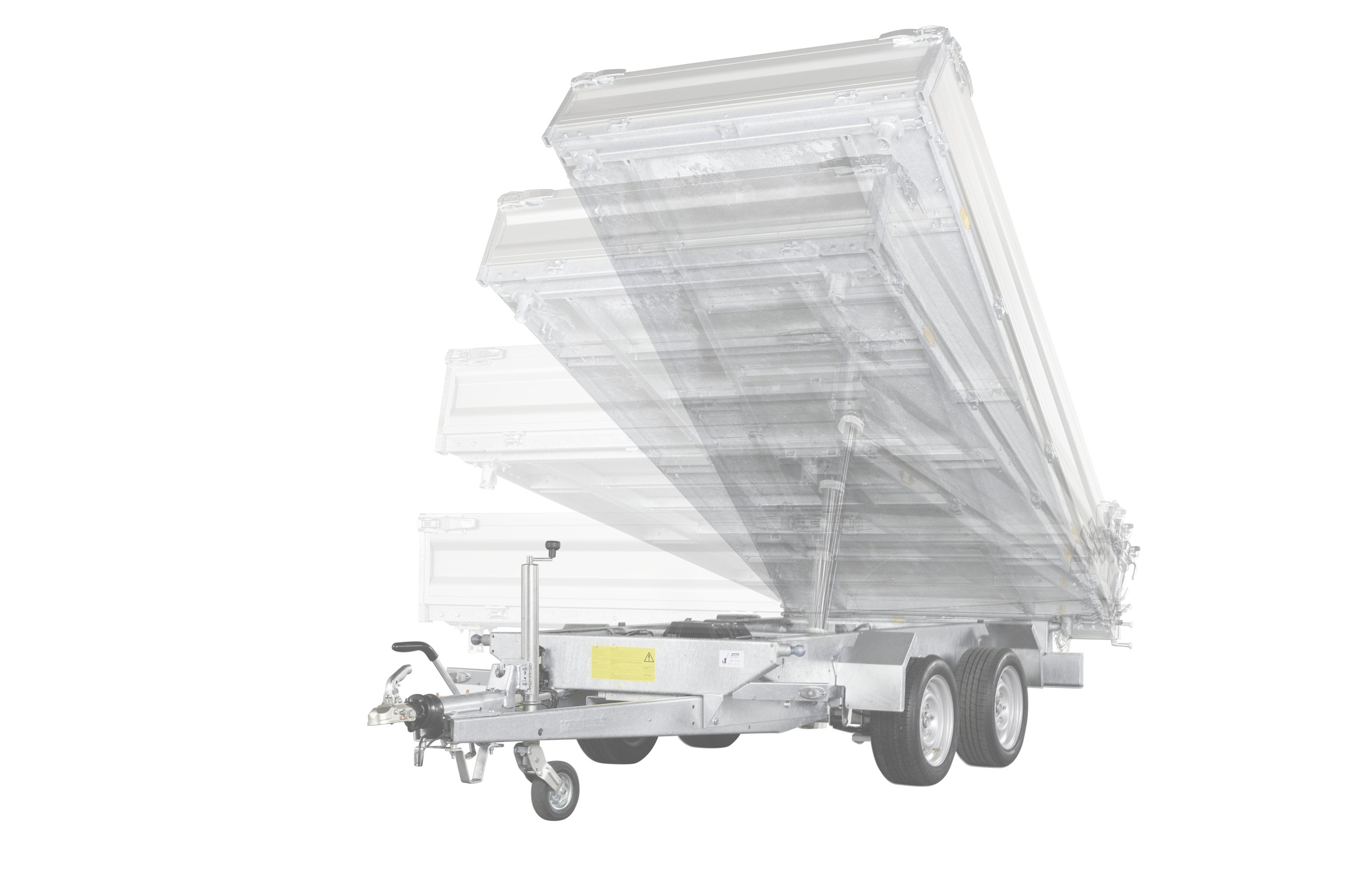 Variant 3017 TB Basic Tiptrailer | Aluminium/Stål | Ladmål 320 x 168 x 35 cm | 3000 kg