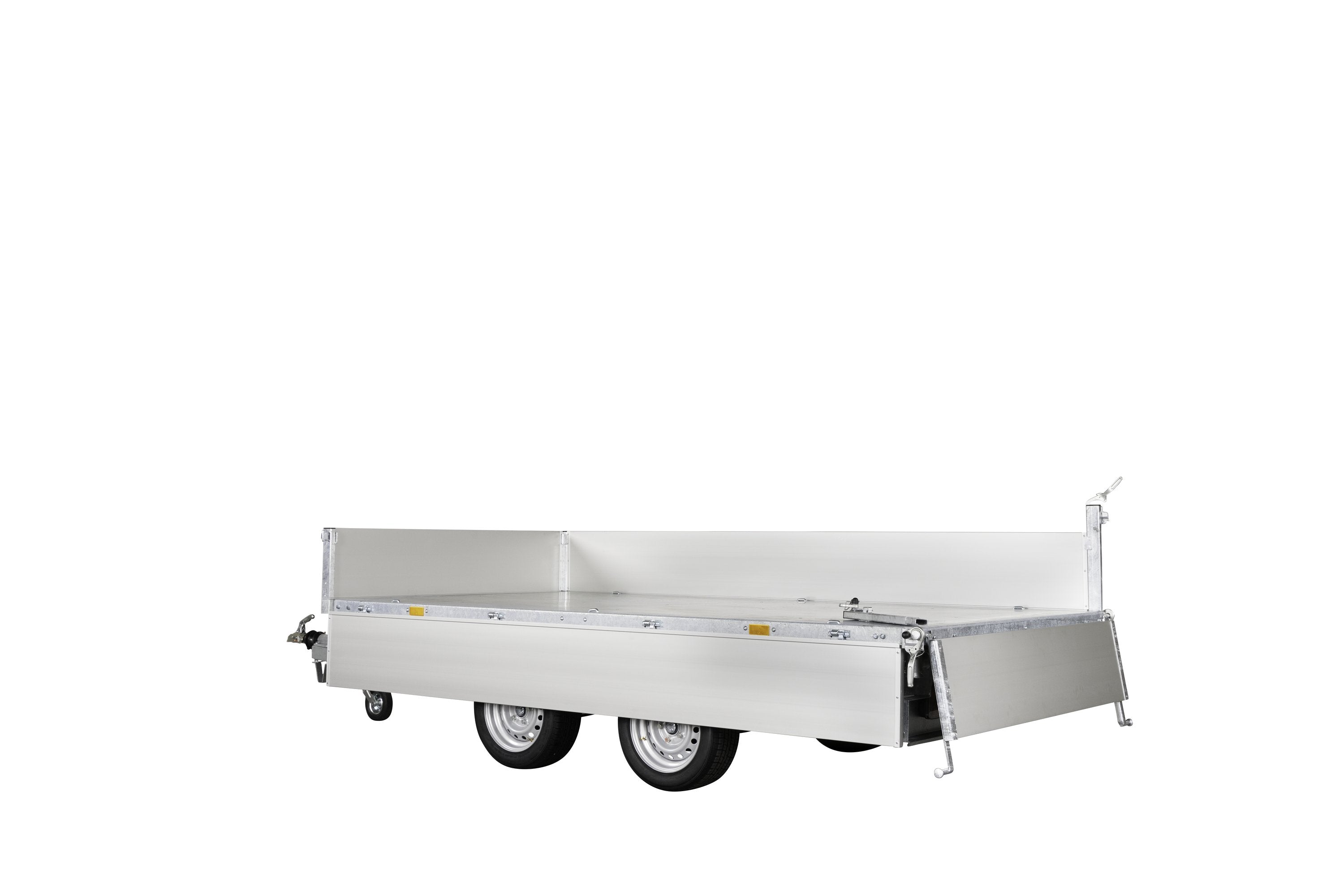 Variant 3017 TB Maxi-Load Tiptrailer | Aluminium/Stål | Ladmål 320 x 168 x 35 cm | 3000 kg