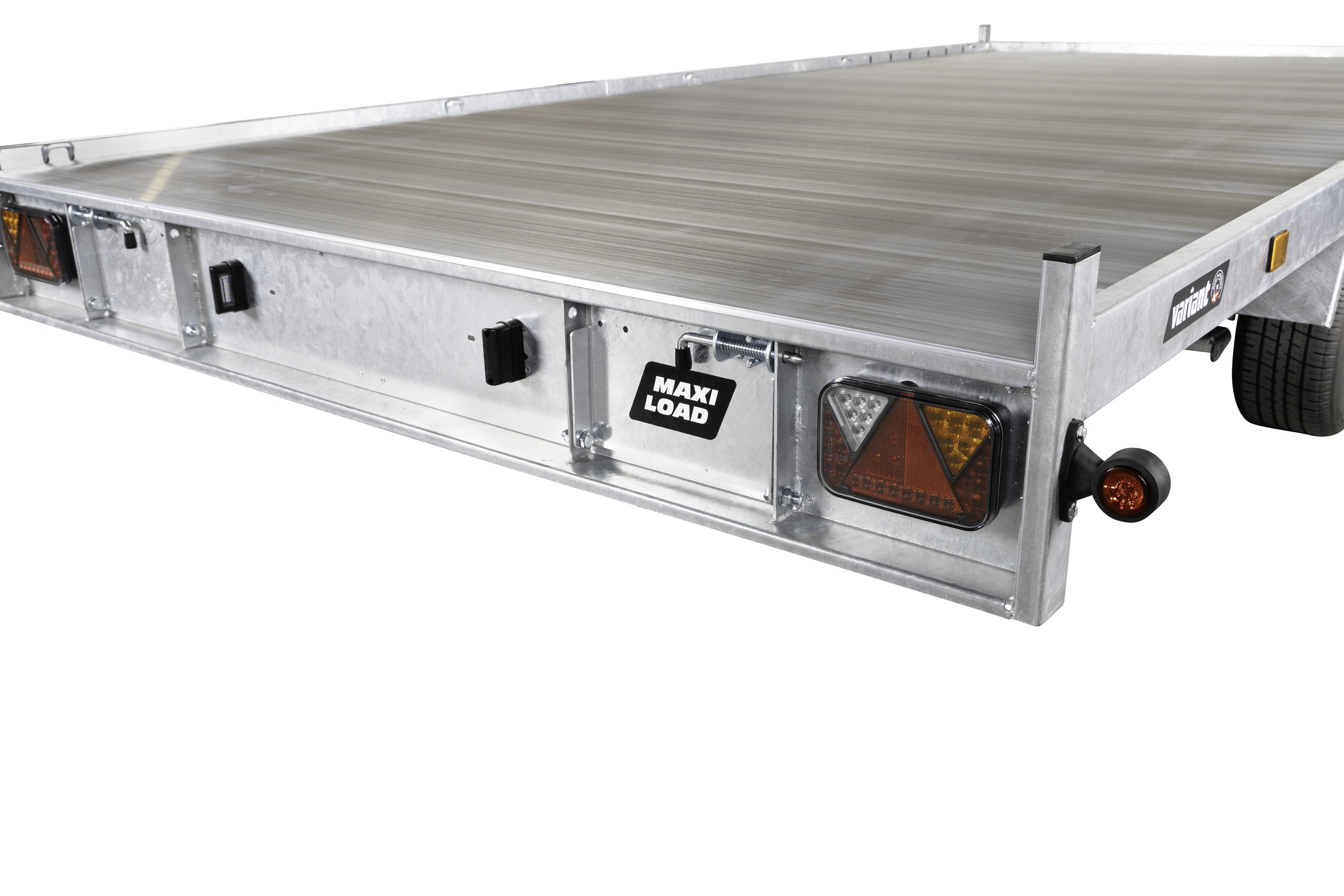 Variant 3021 L4 Ladtrailer | Aluminium | Ladmål 420 x 204 x 4 cm | 3000 kg