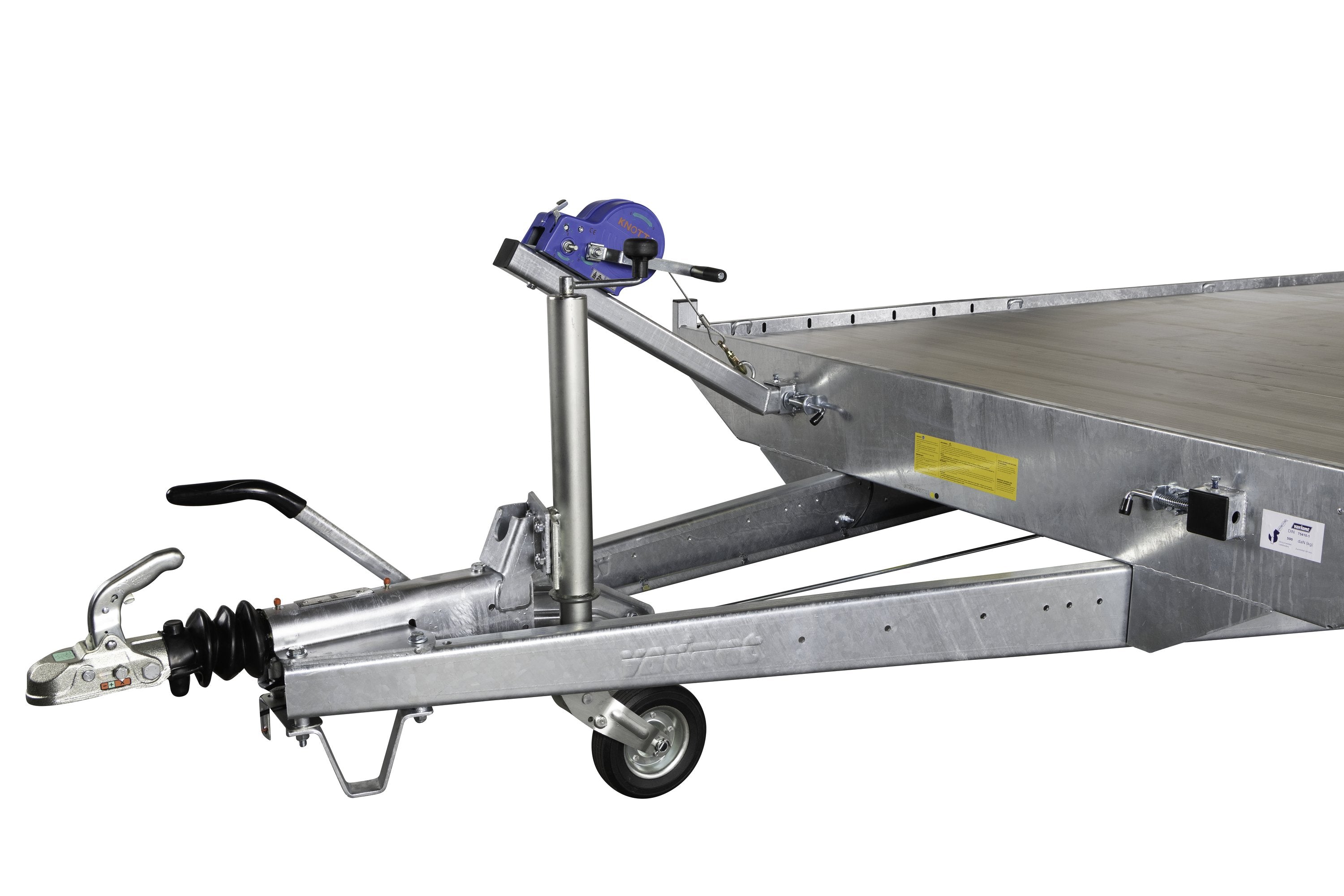 Variant 3021 L4 Ladtrailer | Aluminium | Ladmål 420 x 204 x 4 cm | 3000 kg