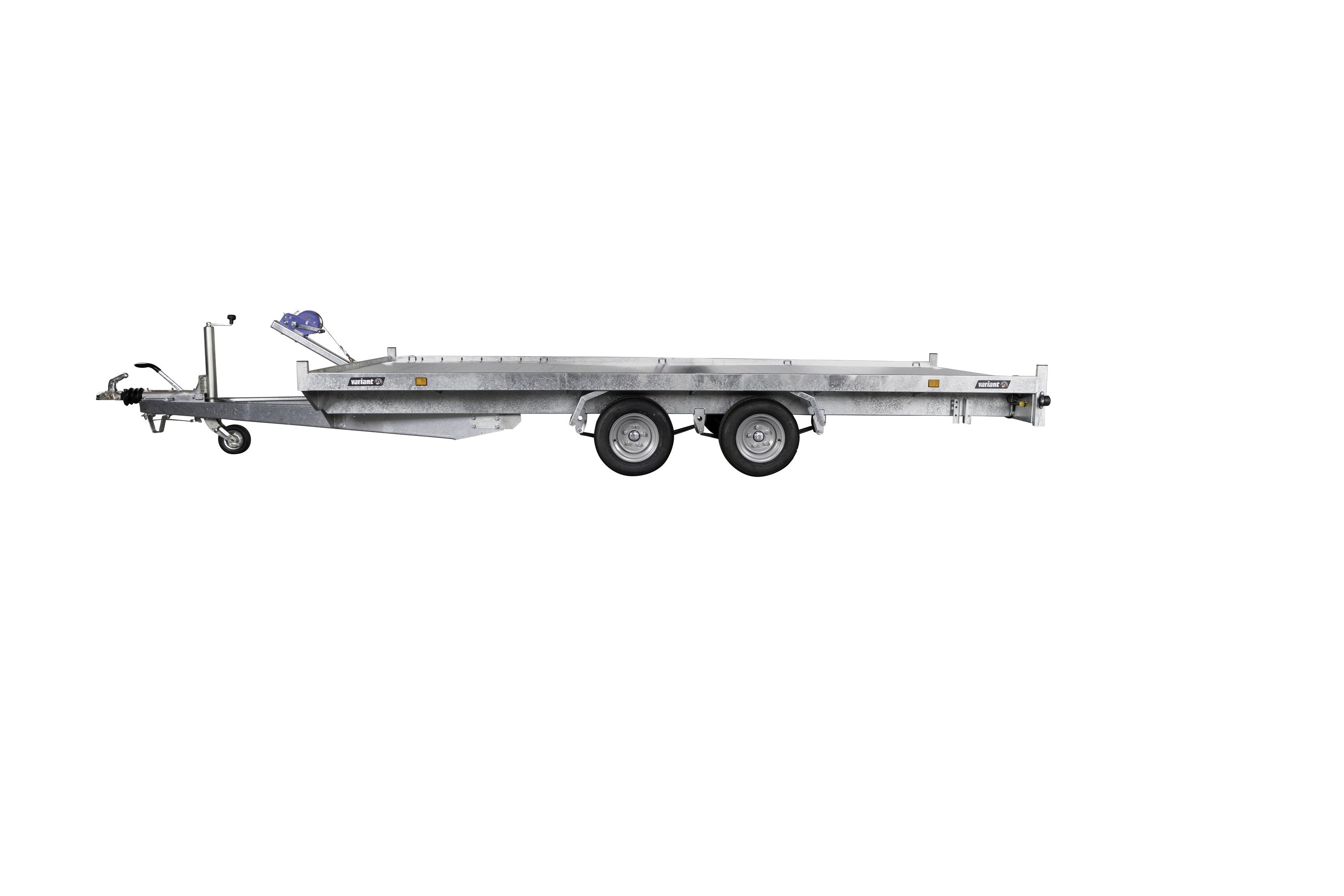 Variant 3021 L4 Ladtrailer | Aluminium | Ladmål 420 x 204 x 4 cm | 3000 kg