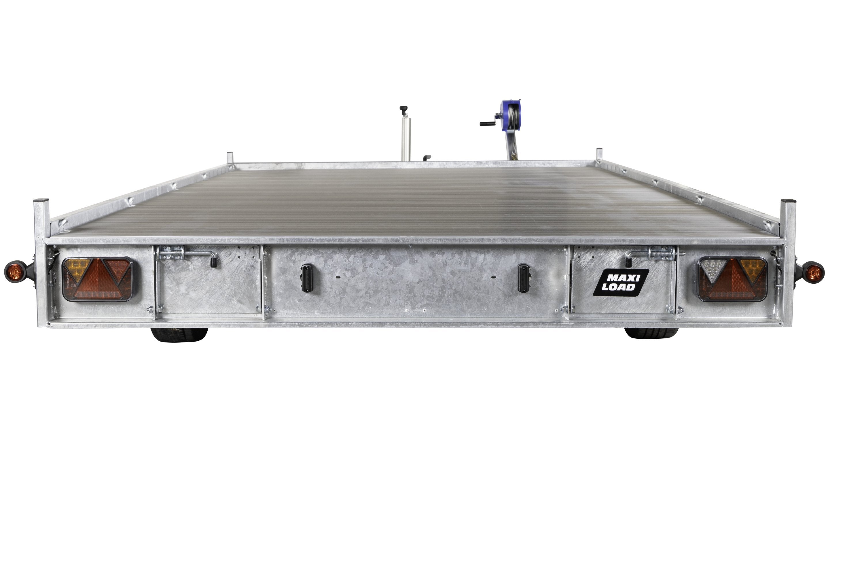 Variant 3021 L4 Ladtrailer | Aluminium | Ladmål 420 x 204 x 4 cm | 3000 kg