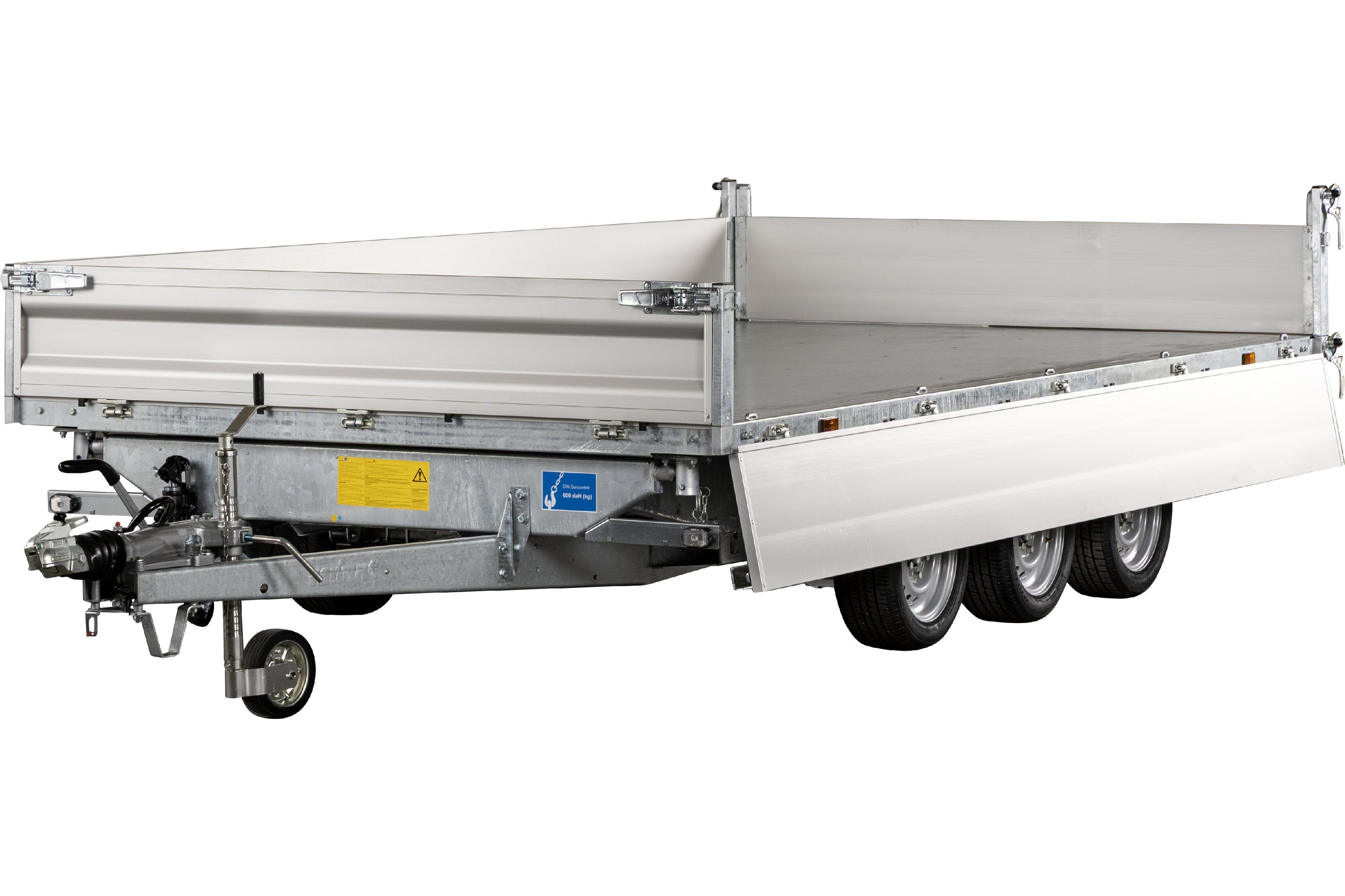 Variant 3321 TB Tiptrailer | Aluminium/Stål | Ladmål 414 x 210 x 35 cm | 3500 kg
