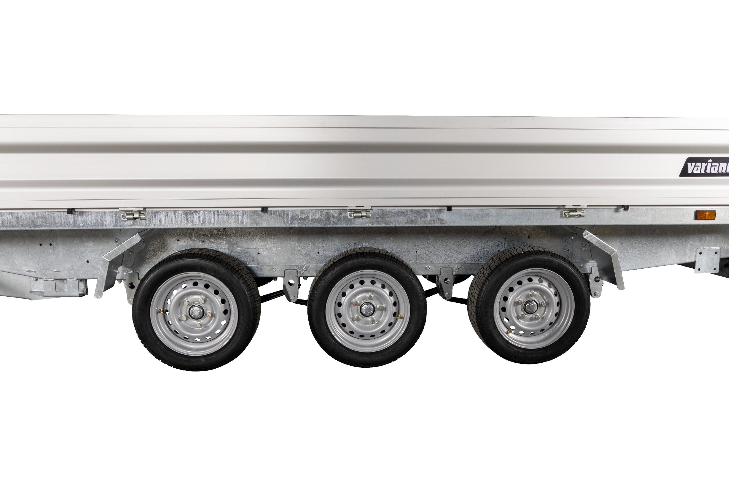 Variant 3321 TB Tiptrailer | Aluminium/Stål | Ladmål 414 x 210 x 35 cm | 3500 kg