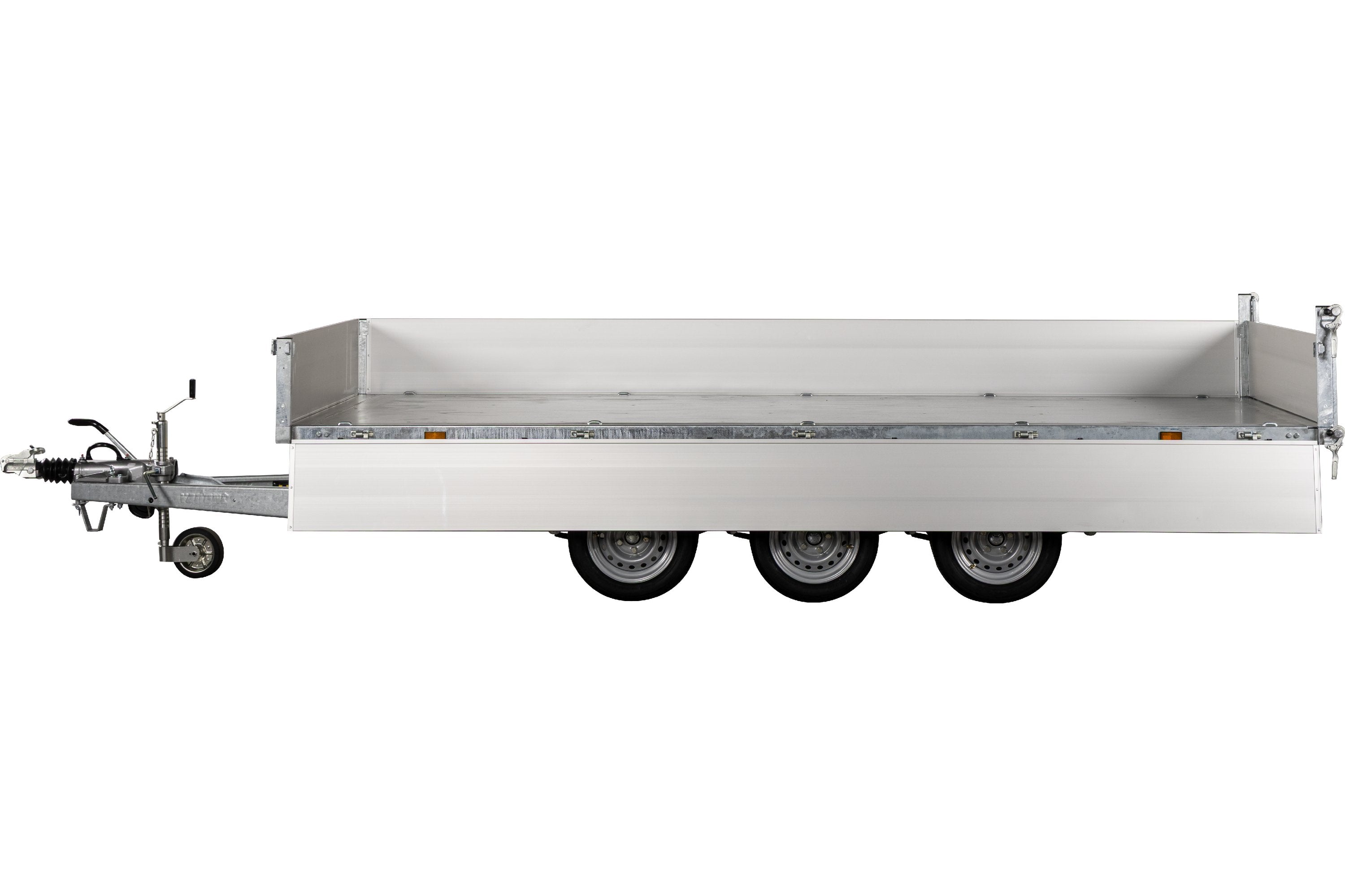 Variant 3321 TB Tiptrailer | Aluminium/Stål | Ladmål 414 x 210 x 35 cm | 3500 kg