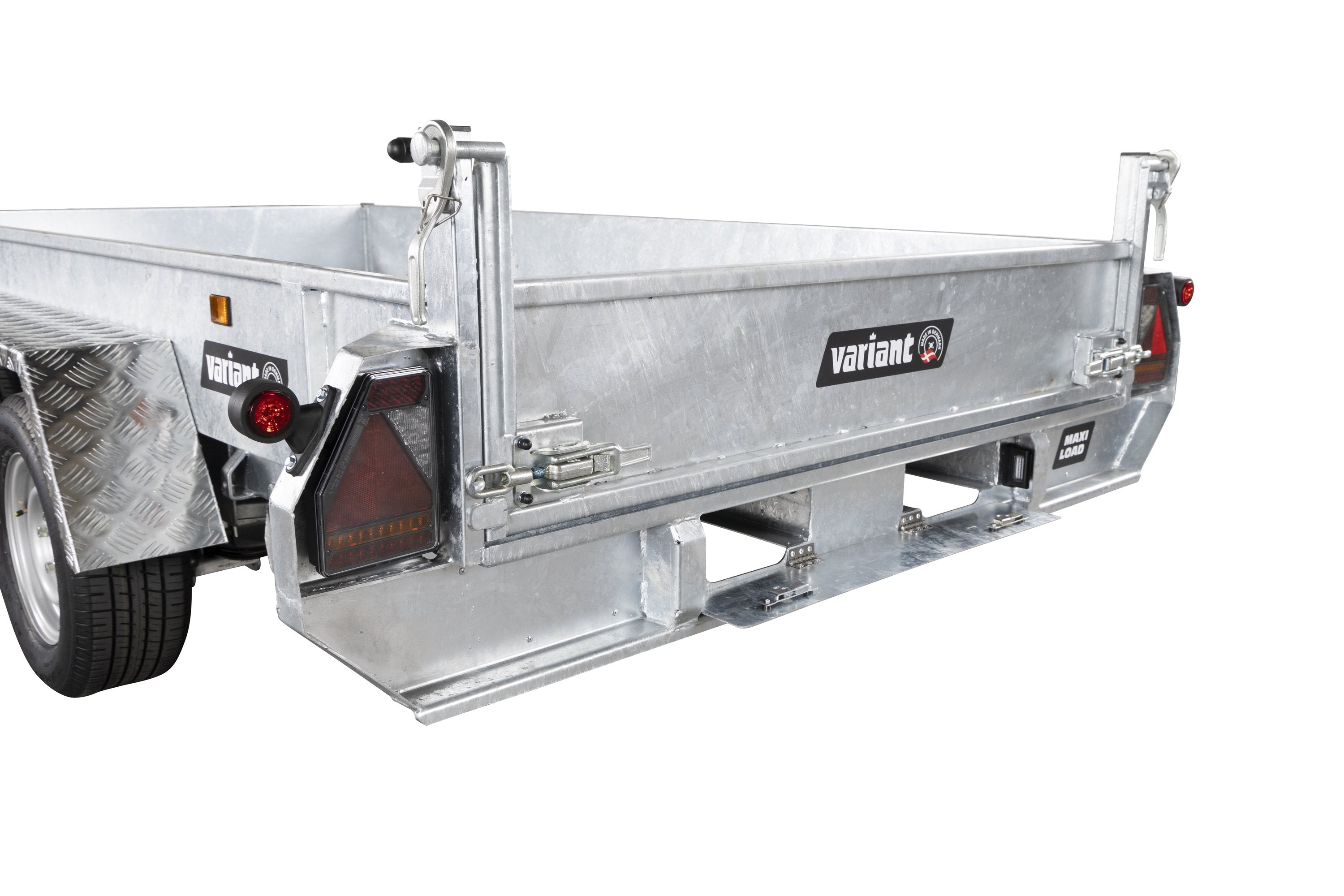 Variant 3515 MT Maskintrailer | Stål | Ladmål 300 x 150 x 30 cm | 3500 kg