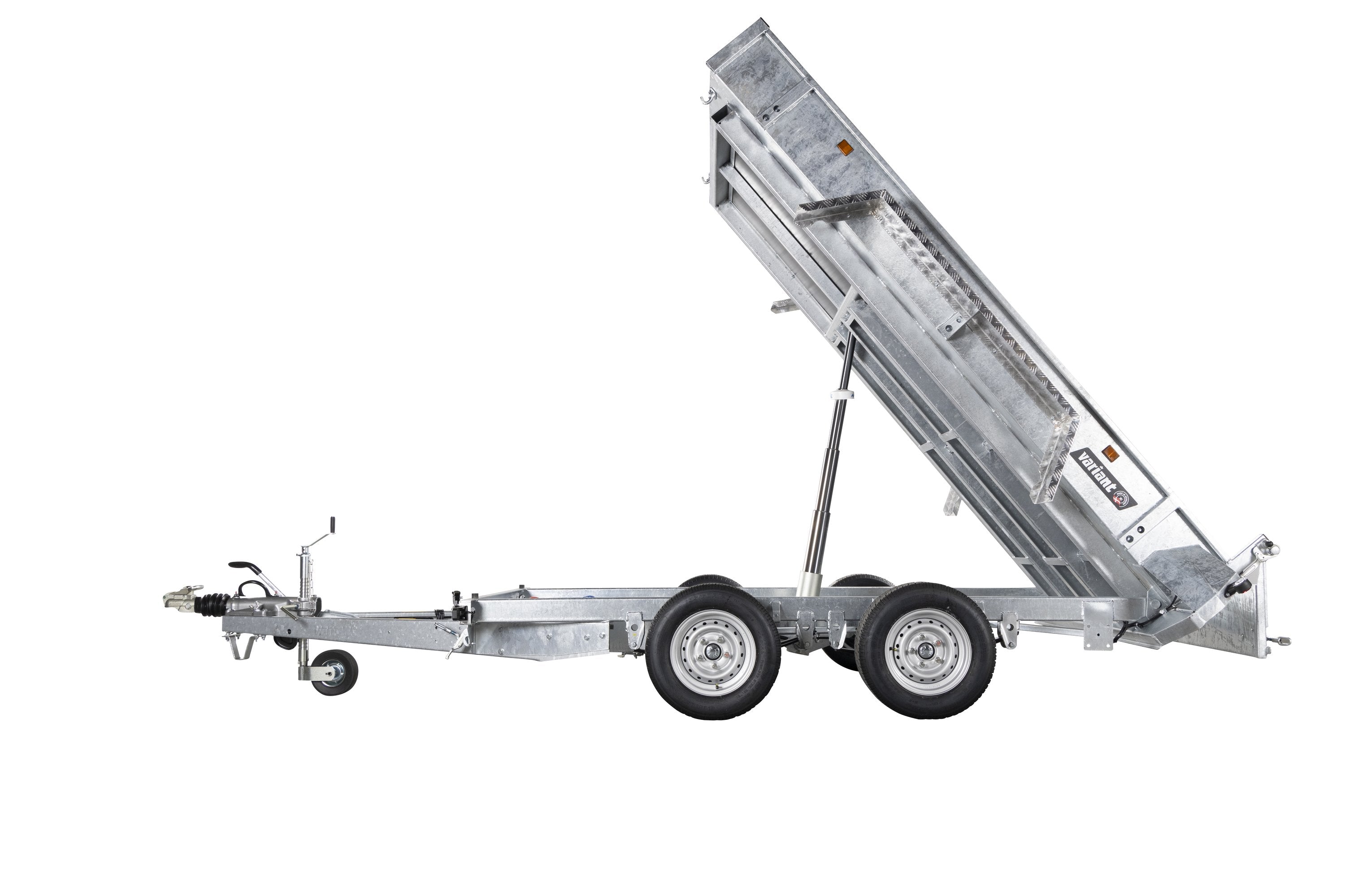 Variant 3515 MT Maskintrailer | Stål | Ladmål 300 x 150 x 30 cm | 3500 kg