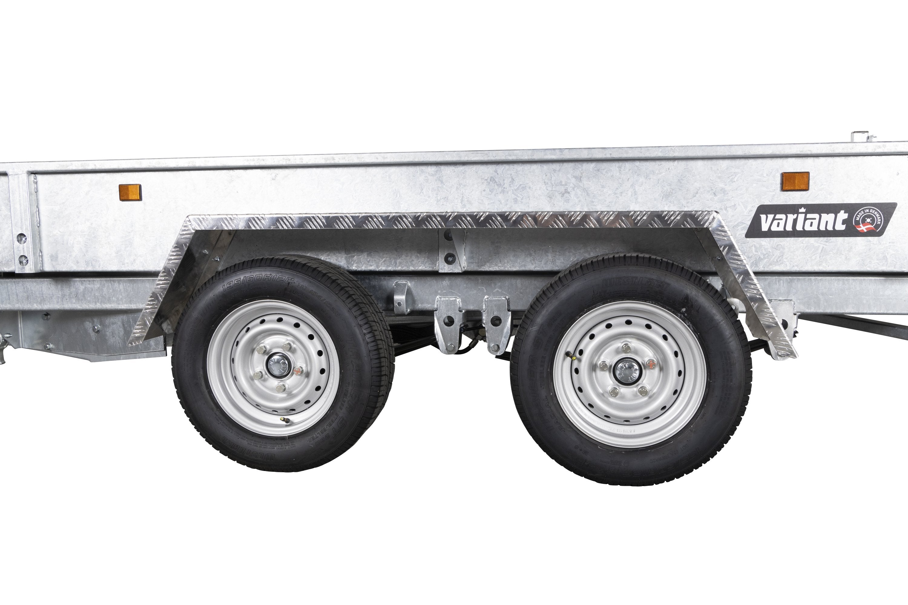 Variant 3515 MT Maskintrailer | Stål | Ladmål 300 x 150 x 30 cm | 3500 kg