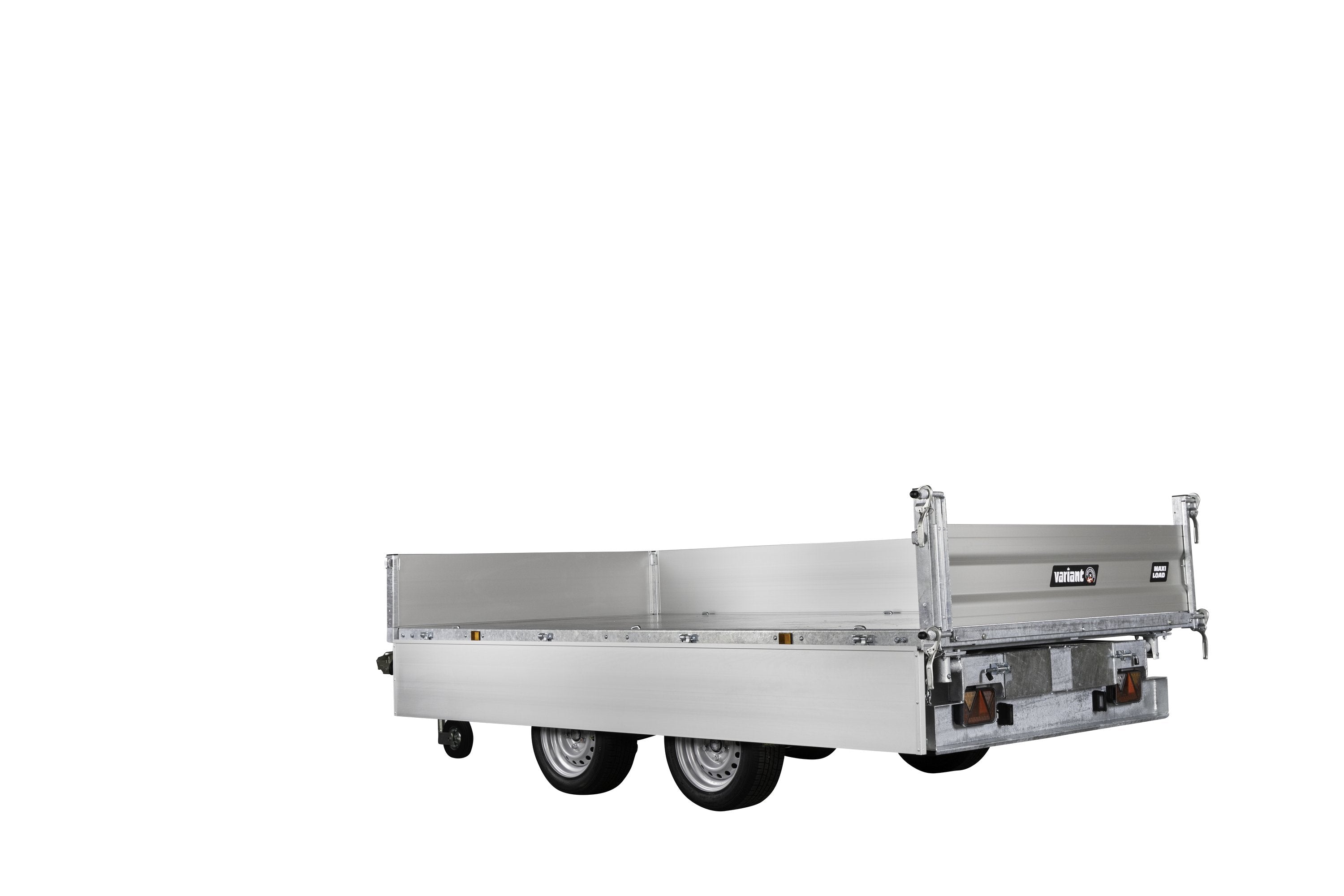 Variant 3517 TB Tiptrailer | Aluminium/Stål | Ladmål 320 x 168 x 35 cm | 3500 kg