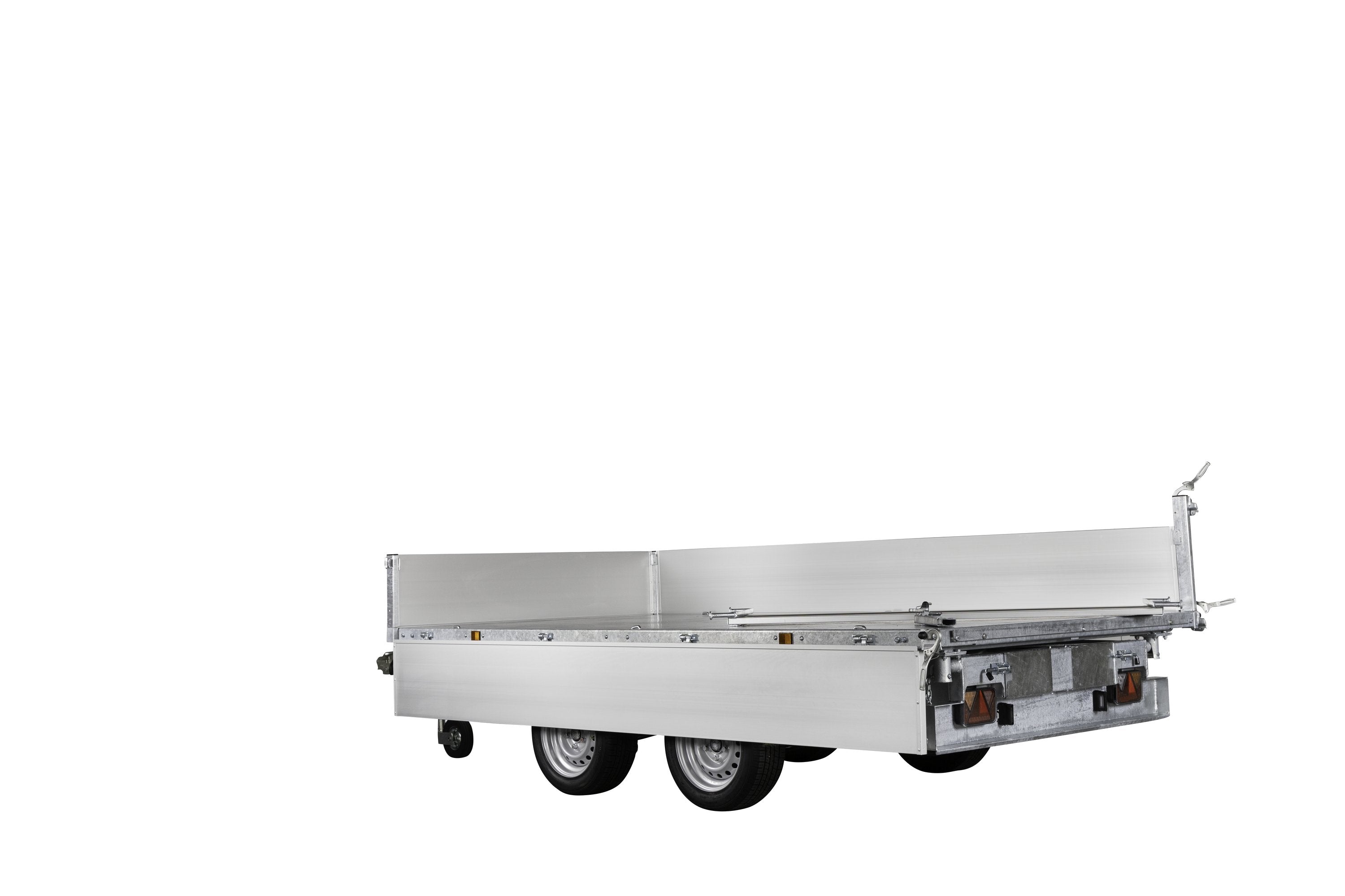 Variant 3517 TB Tiptrailer | Aluminium/Stål | Ladmål 320 x 168 x 35 cm | 3500 kg