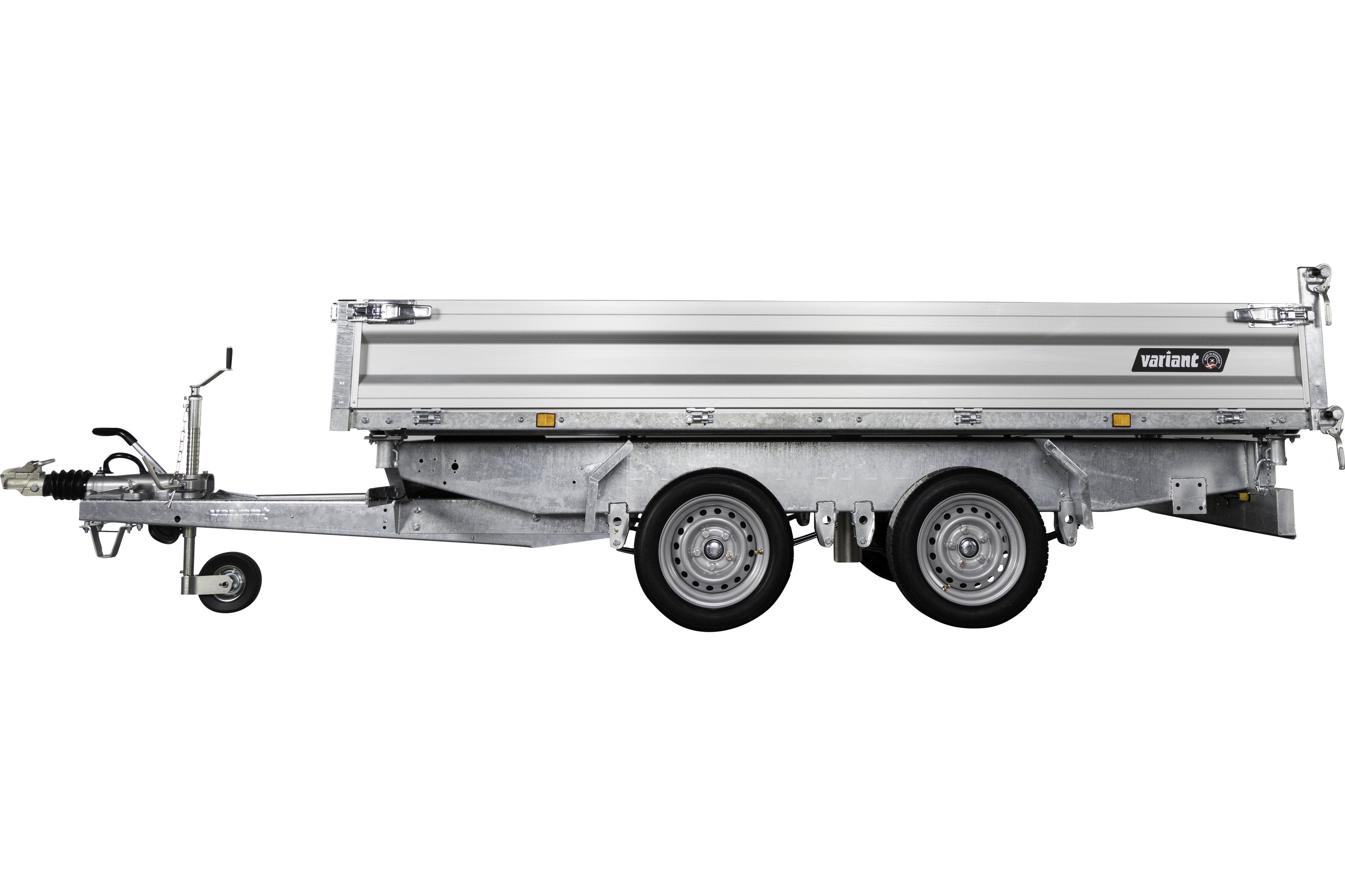 Variant 3517 TB Tiptrailer | Aluminium/Stål | Ladmål 320 x 168 x 35 cm | 3500 kg