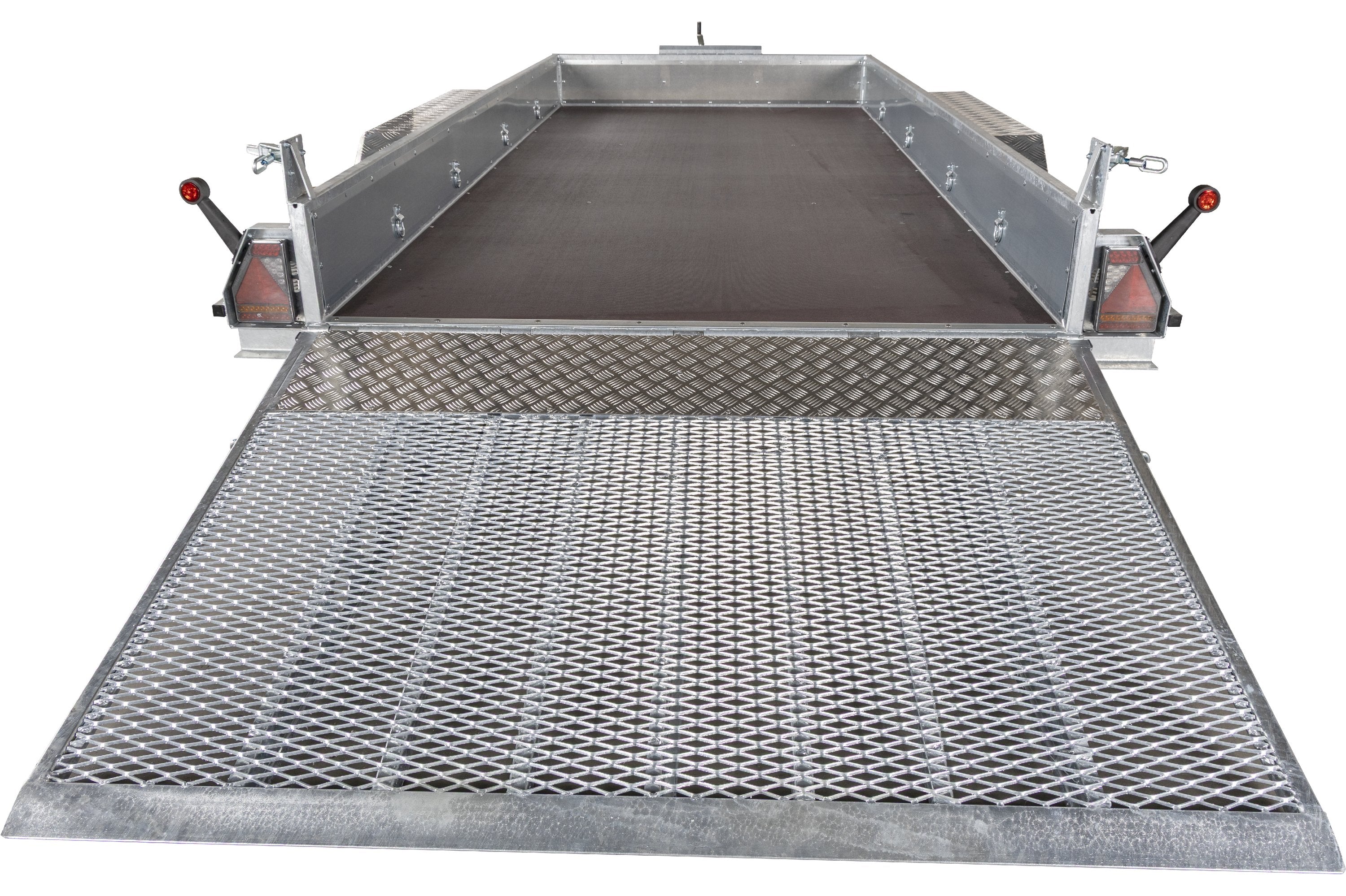 Variant 3518 M4 Maskintrailer | Stål | Ladmål 400 x 180 x 30 cm | 3500 kg