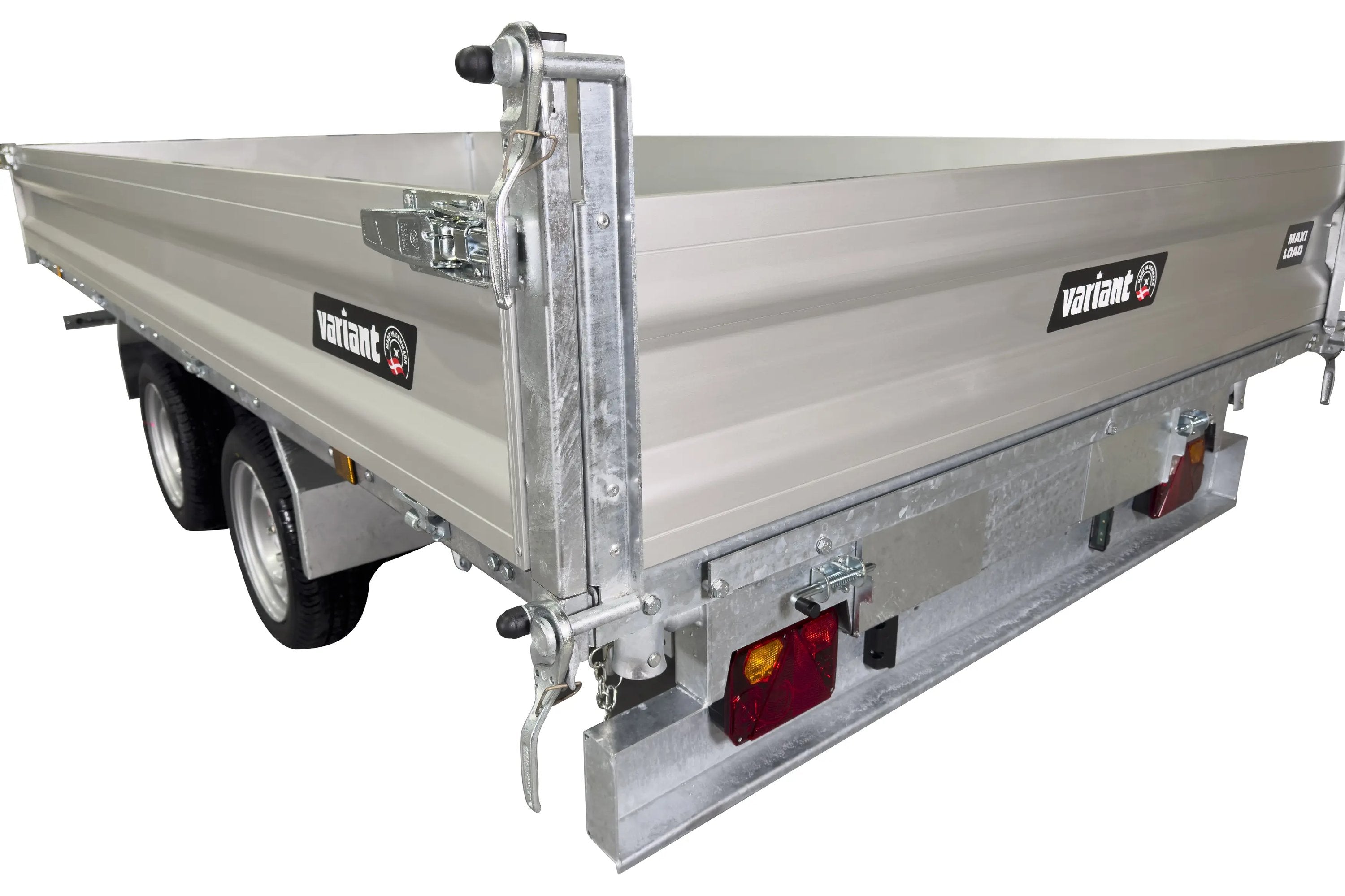 Variant 3519 TB Basic Tiptrailer | Aluminium/Stål | Ladmål 361 x 185 x 35 cm | 3500 kg