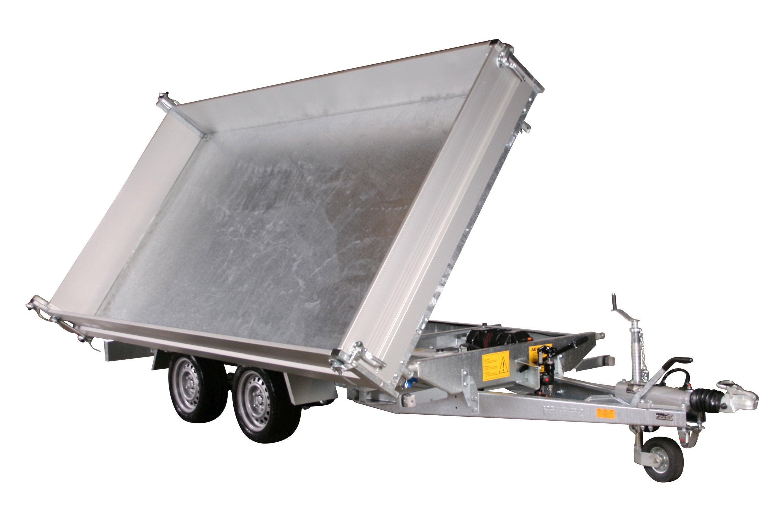 Variant 3519 TB Tiptrailer | Aluminium/Stål | Ladmål 361 x 185 x 35 cm | 3500 kg