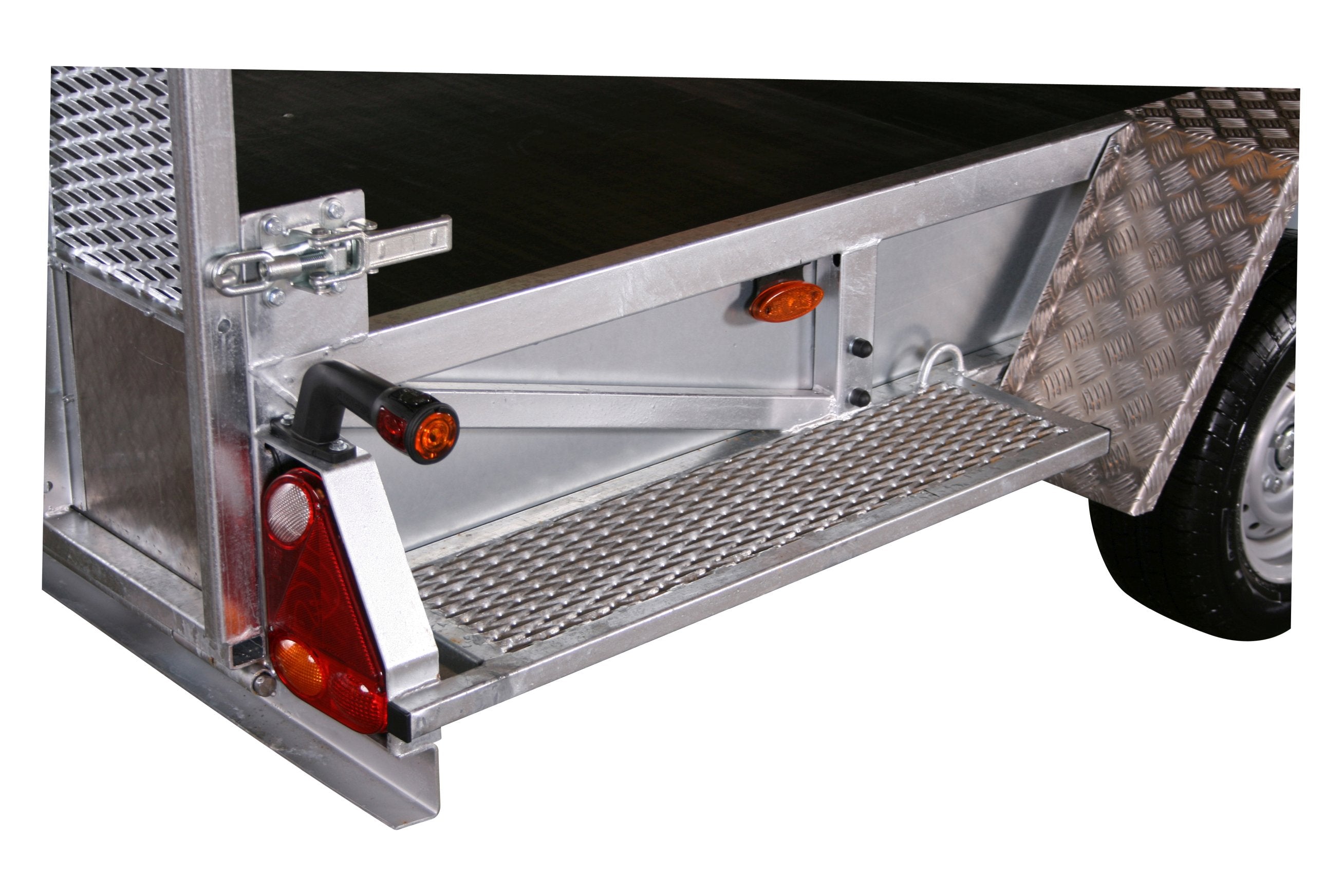 Variant 3520 M5 Maskintrailer | Stål | Ladmål 460 x 198 x 29 cm | 3500 kg
