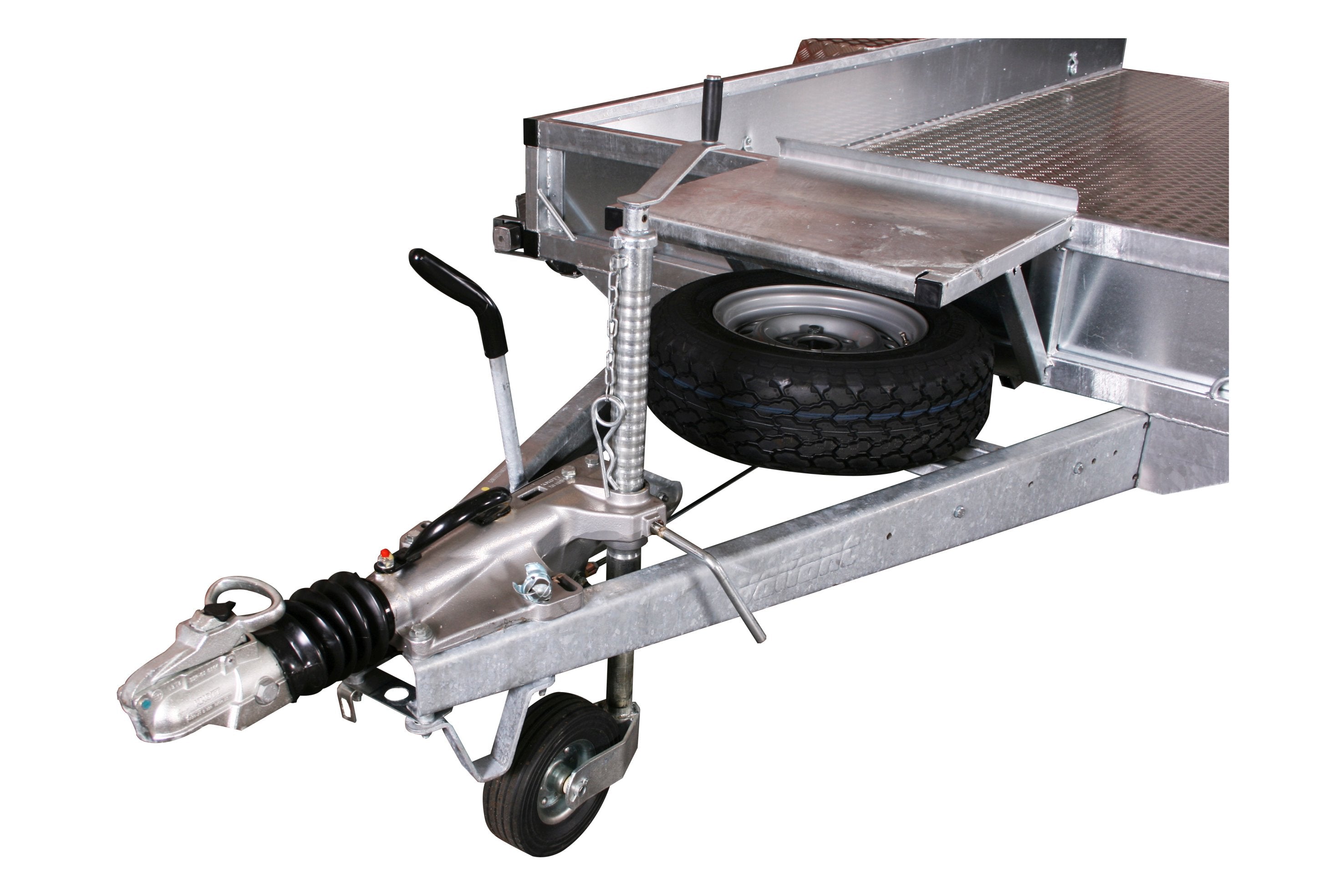 Variant 3520 M5 Maskintrailer | Stål | Ladmål 460 x 198 x 29 cm | 3500 kg